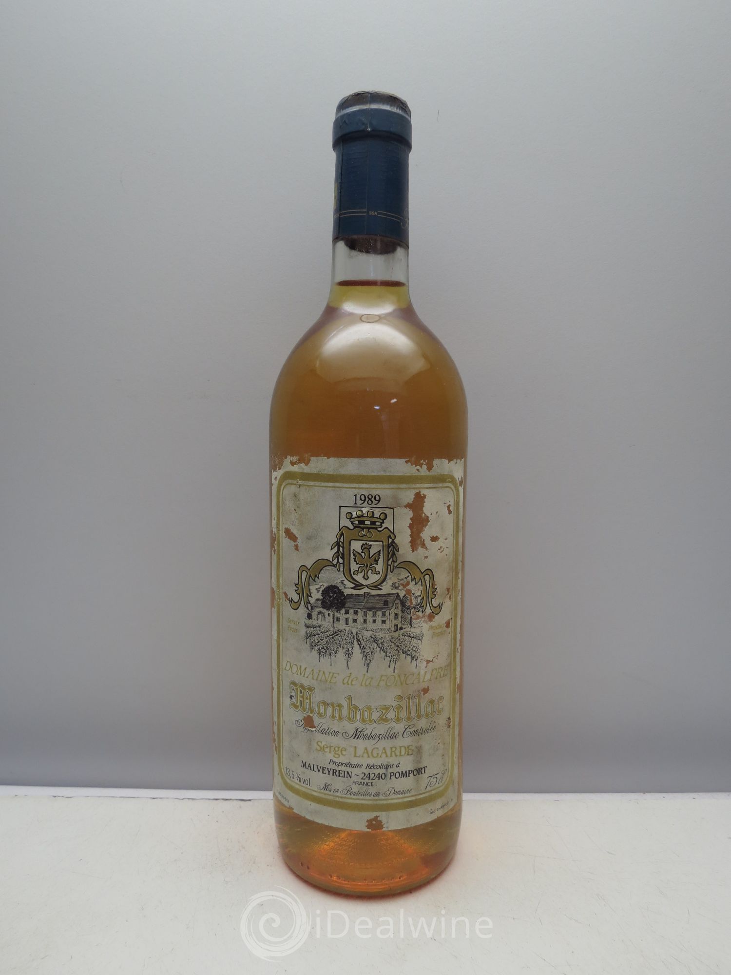 Monbazillac Domaine de la Foncalpre Serge Lagarde 1989 - Posten von 1 Flasche - 0
