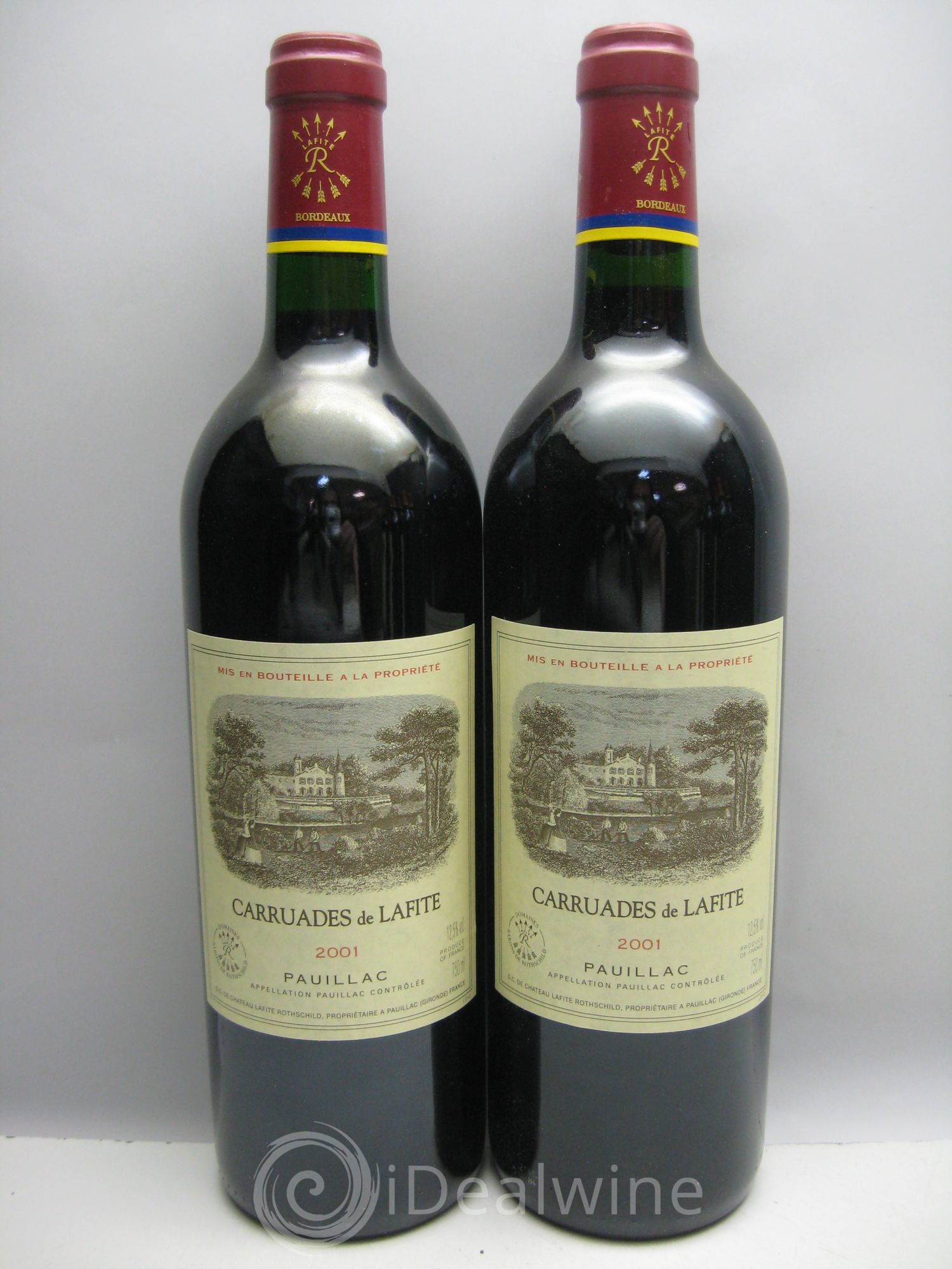 Carruades de Lafite Rothschild Second Vin 2001 - Lot de 12 bouteilles - 2