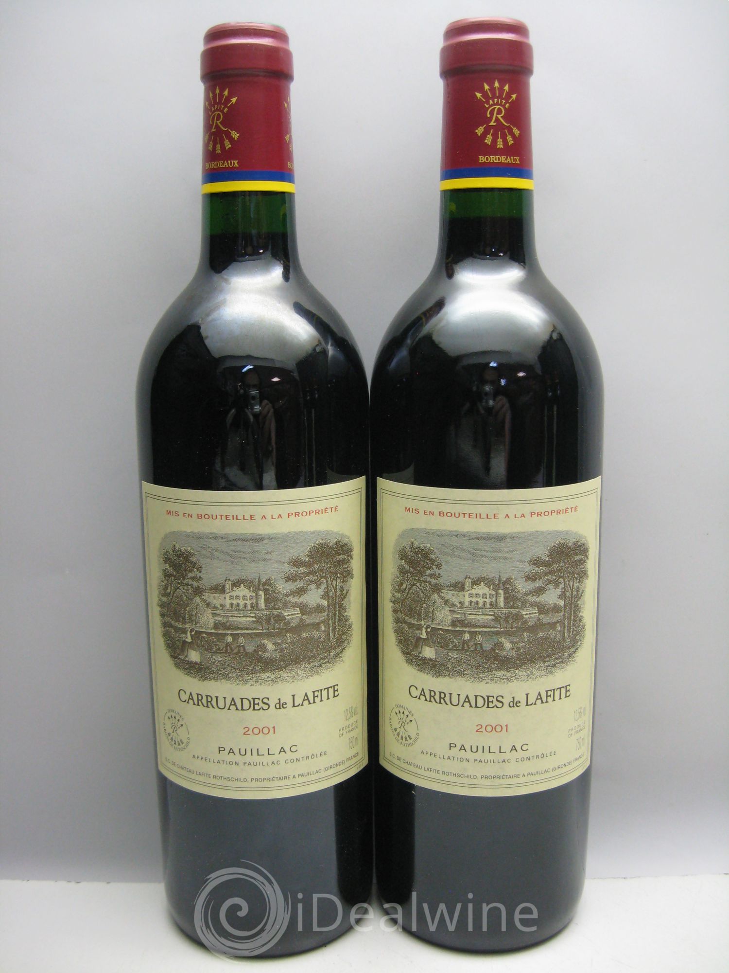 Carruades de Lafite Rothschild Second Vin 2001 - Lot de 12 bouteilles - 4