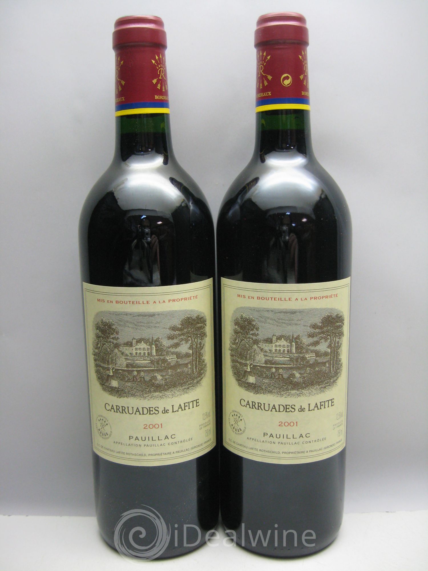 Carruades de Lafite Rothschild Second Vin 2001 - Lot de 12 bouteilles - 5