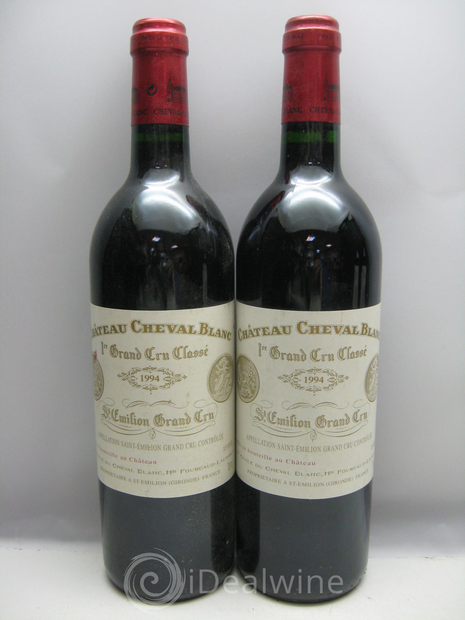 Château Cheval Blanc 1er Grand Cru Classé A 1994 - Lot de 6 bouteilles - 1