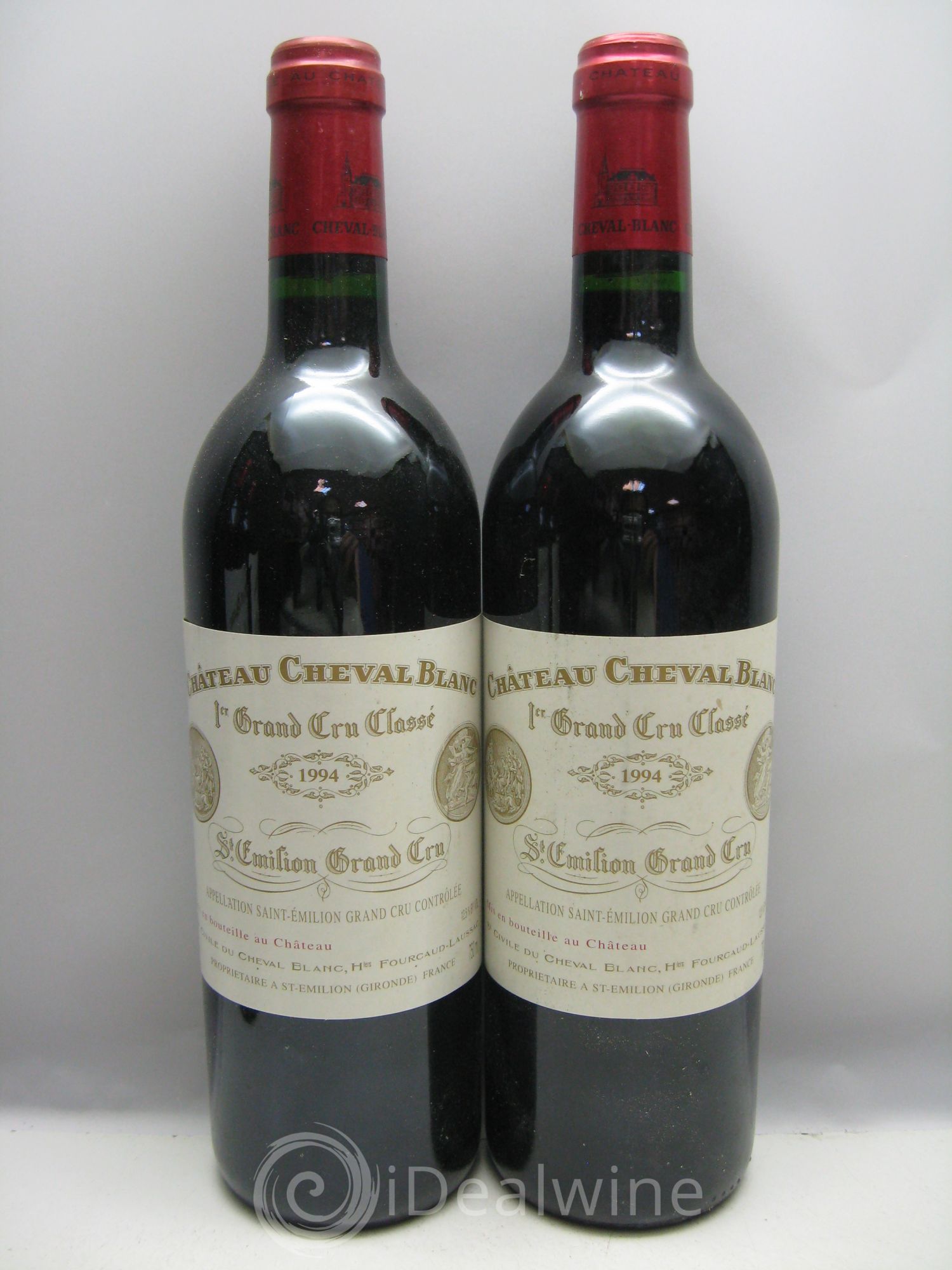 Château Cheval Blanc 1er Grand Cru Classé A 1994 - Lot de 6 bouteilles - 2