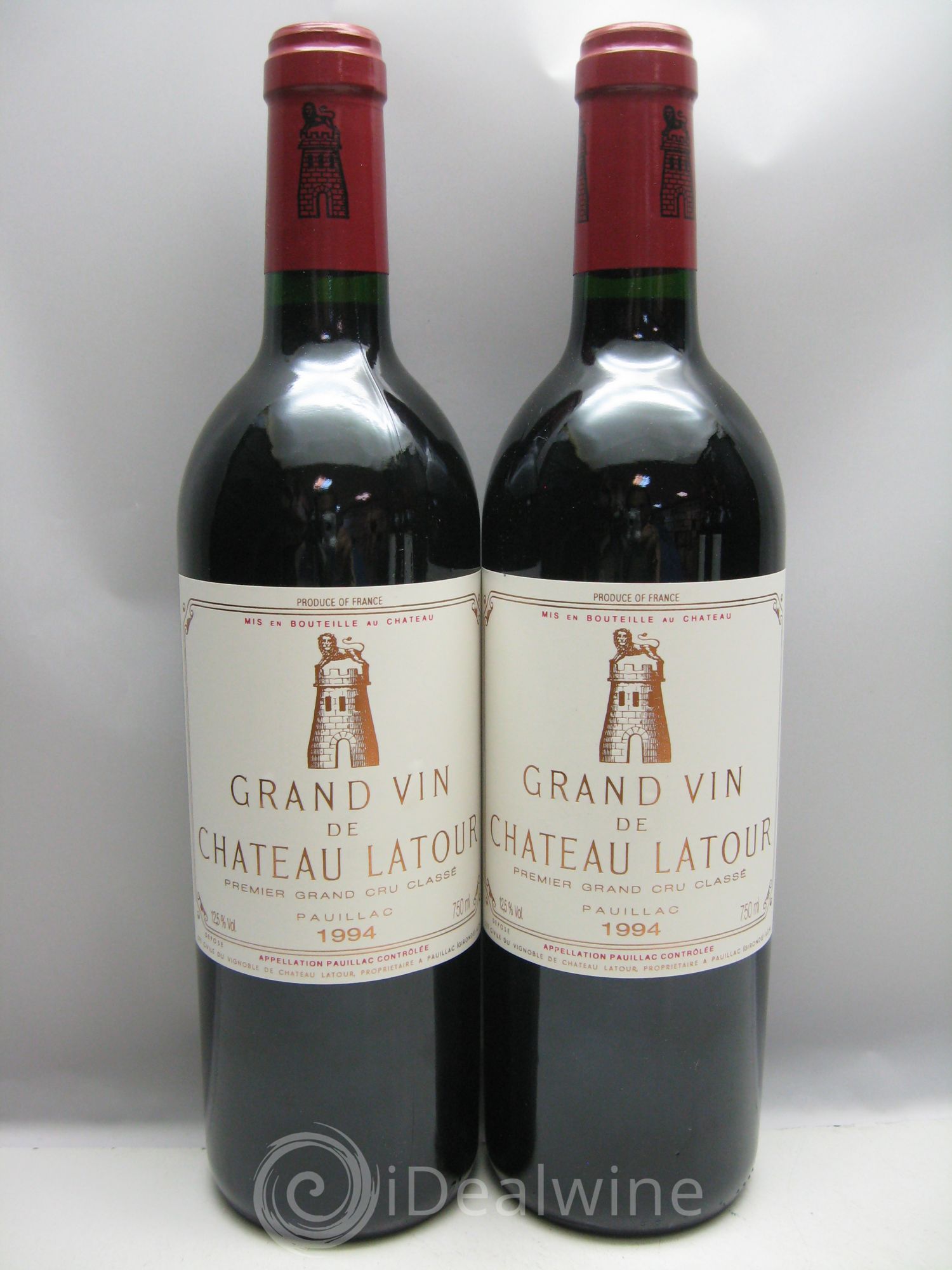 Château Latour 1er Grand Cru Classé 1994 - Lot de 12 bouteilles - 0