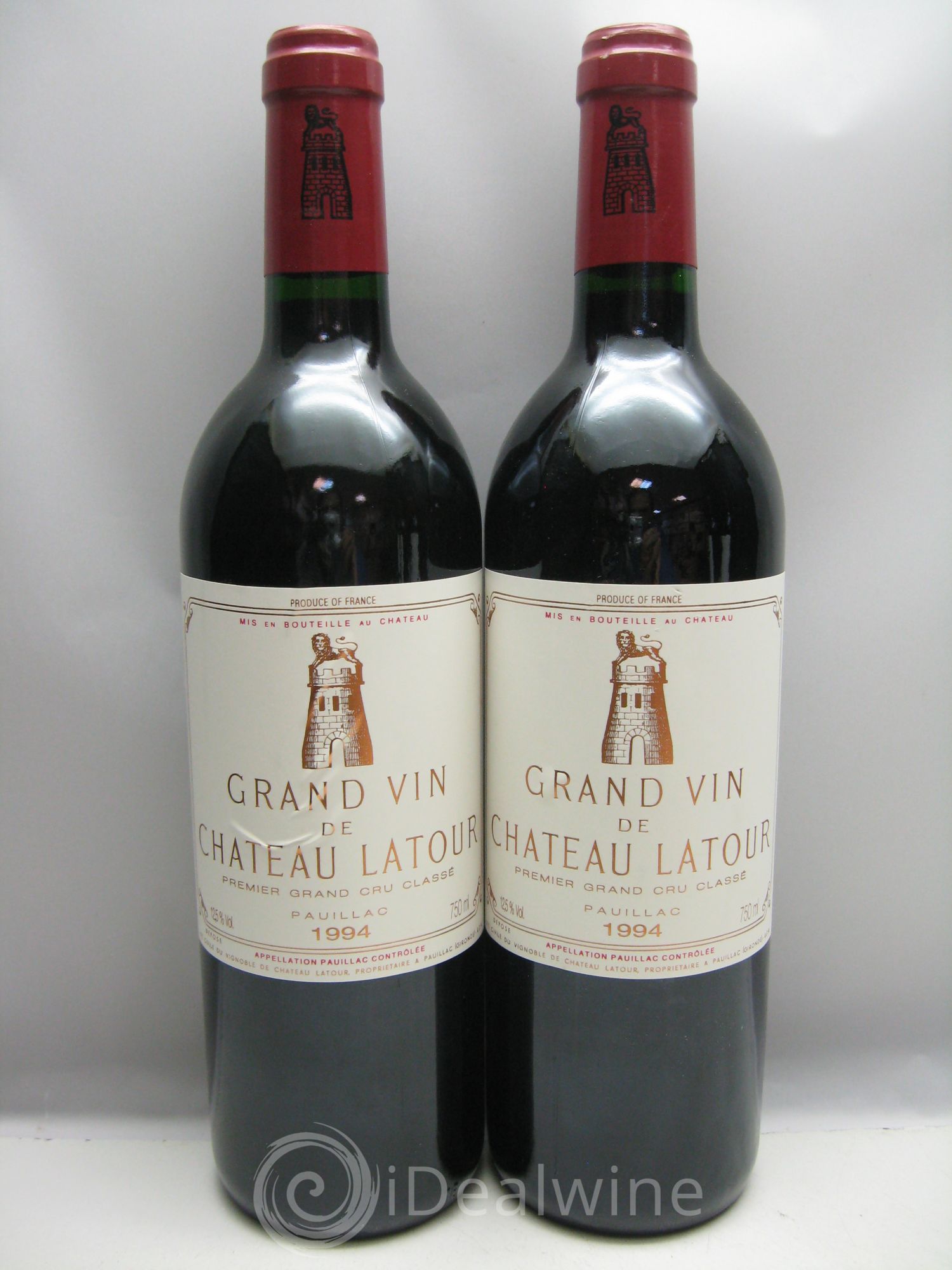 Château Latour 1er Grand Cru Classé 1994 - Lot de 12 bouteilles - 1