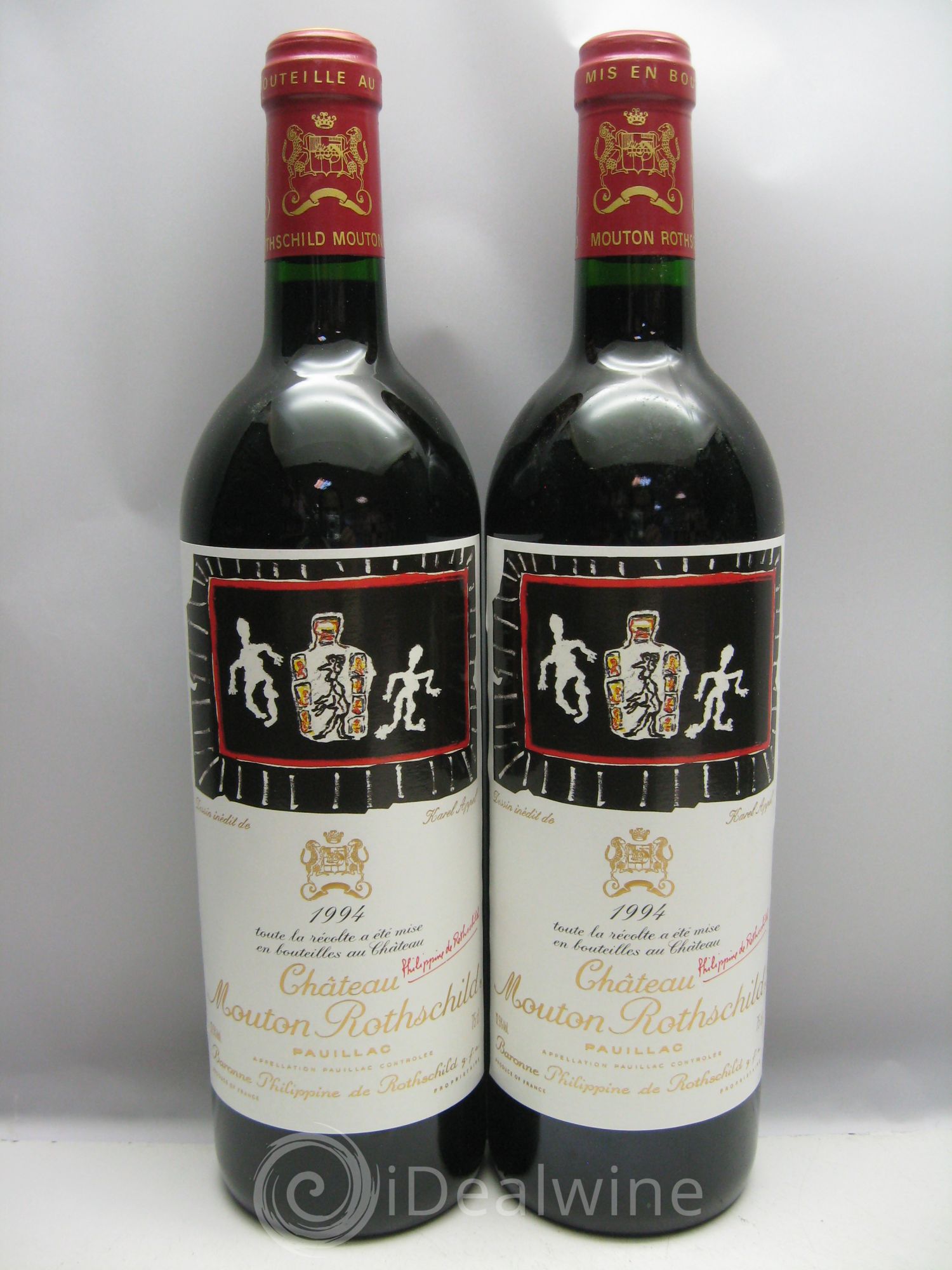 Château Mouton Rothschild 1er Grand Cru Classé 1994 - Lot de 12 bouteilles - 2