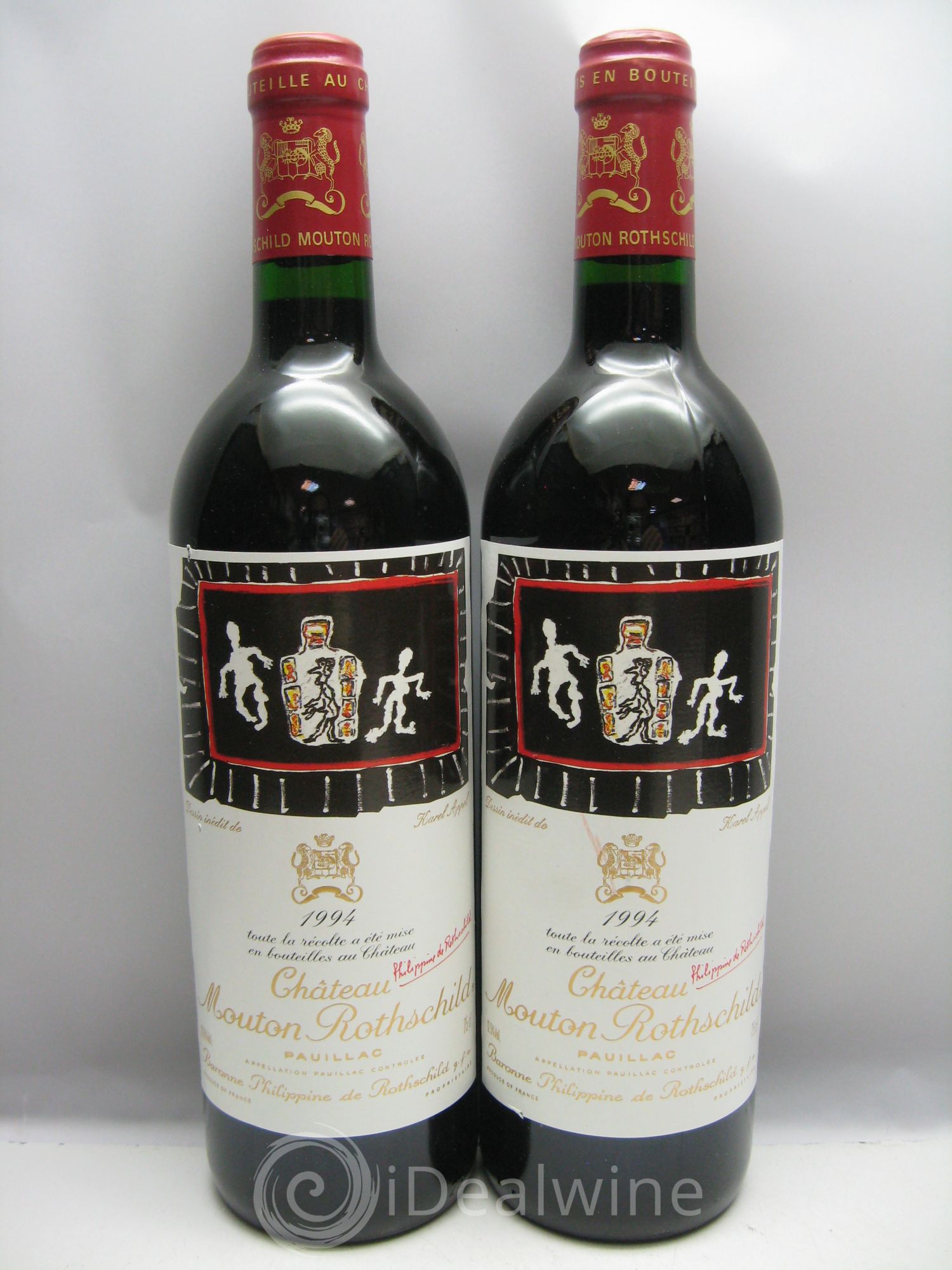 Château Mouton Rothschild 1er Grand Cru Classé 1994 - Lot de 12 bouteilles - 4
