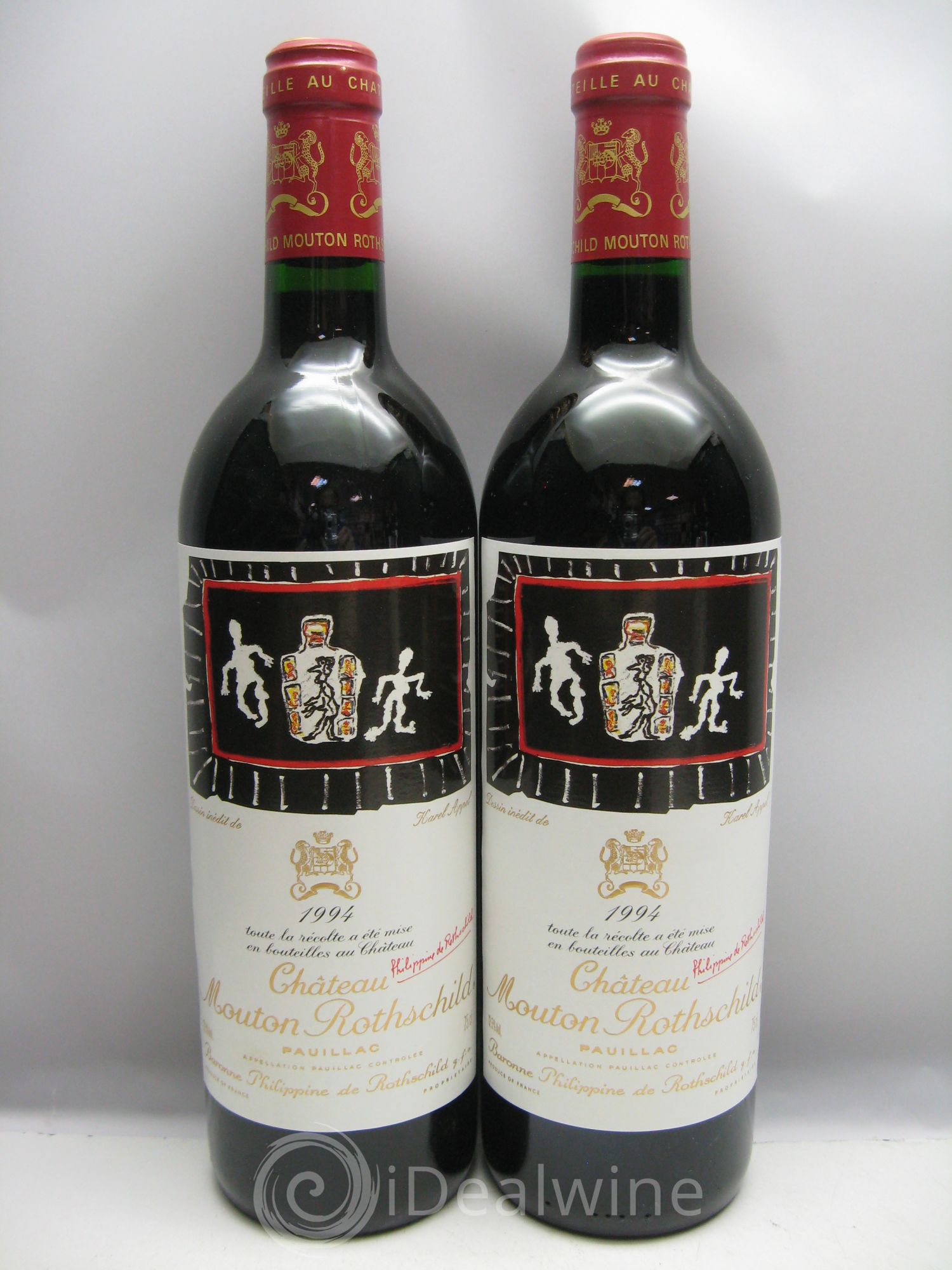Château Mouton Rothschild 1er Grand Cru Classé 1994 - Lot de 6 bouteilles - 2