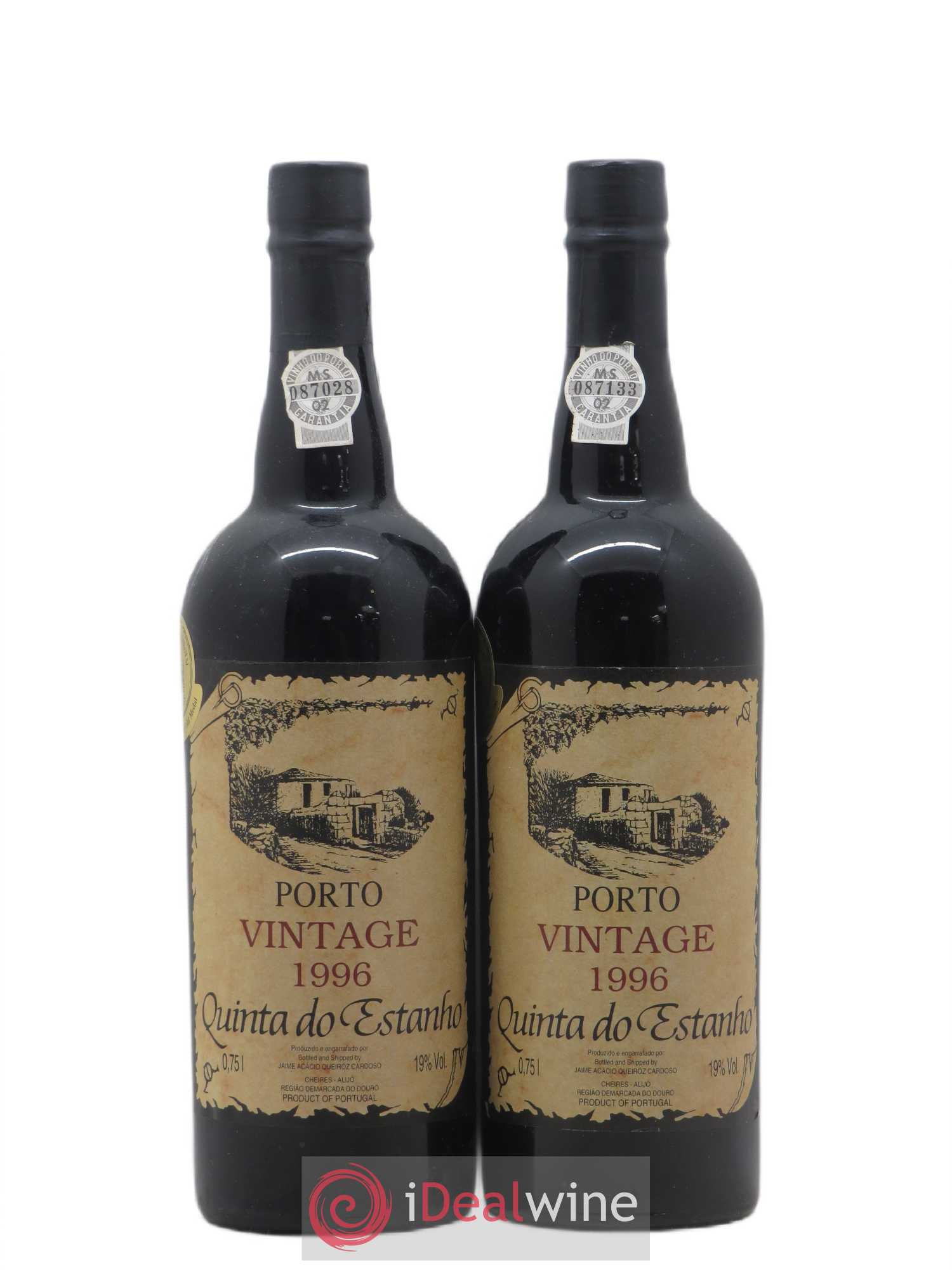 Porto Vintage Quinta do Estanho 1996 - Posten von 2 Flaschen - 0