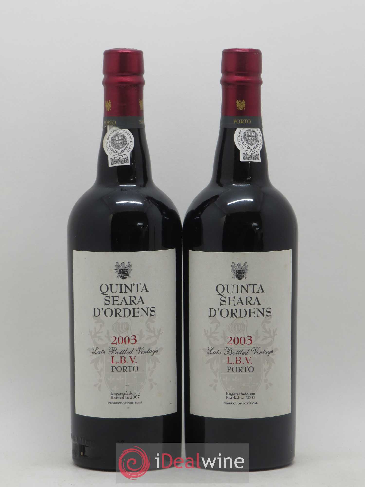Porto LBV Quinta Seara d'Ordens 2003 - Posten von 2 Flaschen - 0