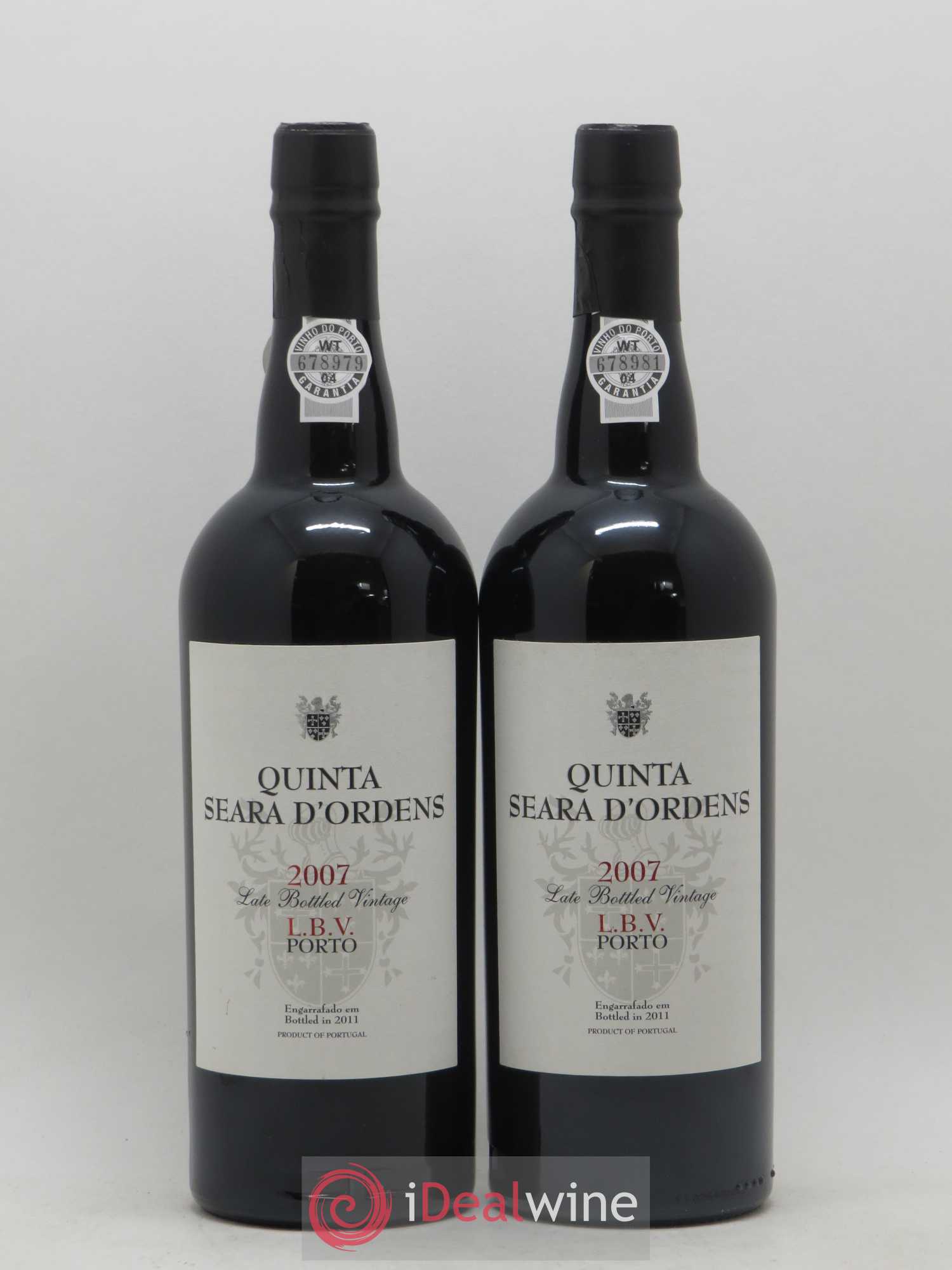 Porto LBV Quinta Seara d'Ordens 2007 - Posten von 2 Flaschen - 0