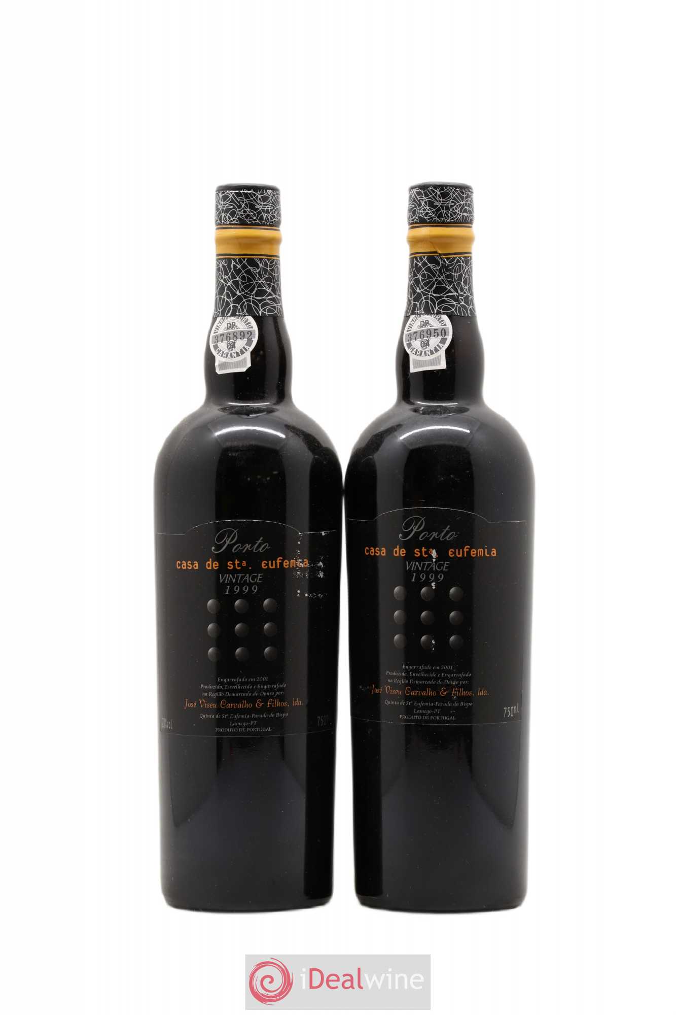 Porto Casa de Santa Eufemia Vintage 1999 - Posten von 2 Flaschen - 0