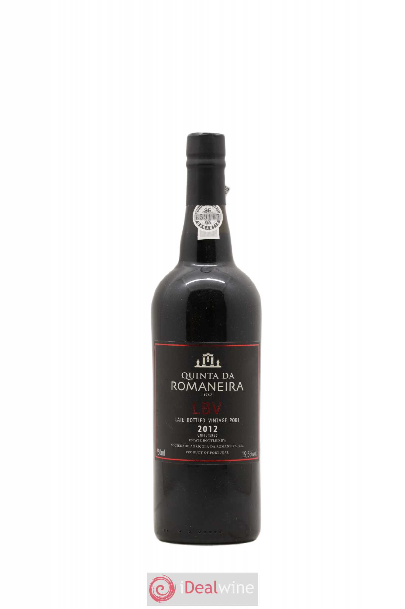Porto Quinta da Romaneira LBV 2012 - Posten von 1 Flasche - 0