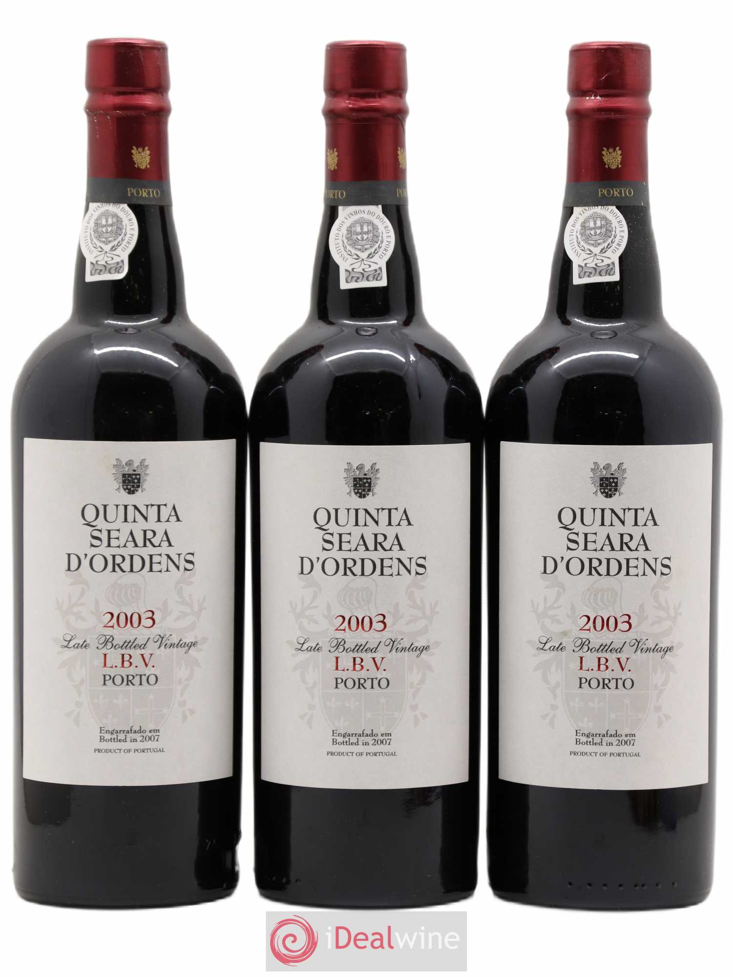Porto Quinta Seara D'Ordens LBV 2003 - Posten von 3 Flaschen - 0