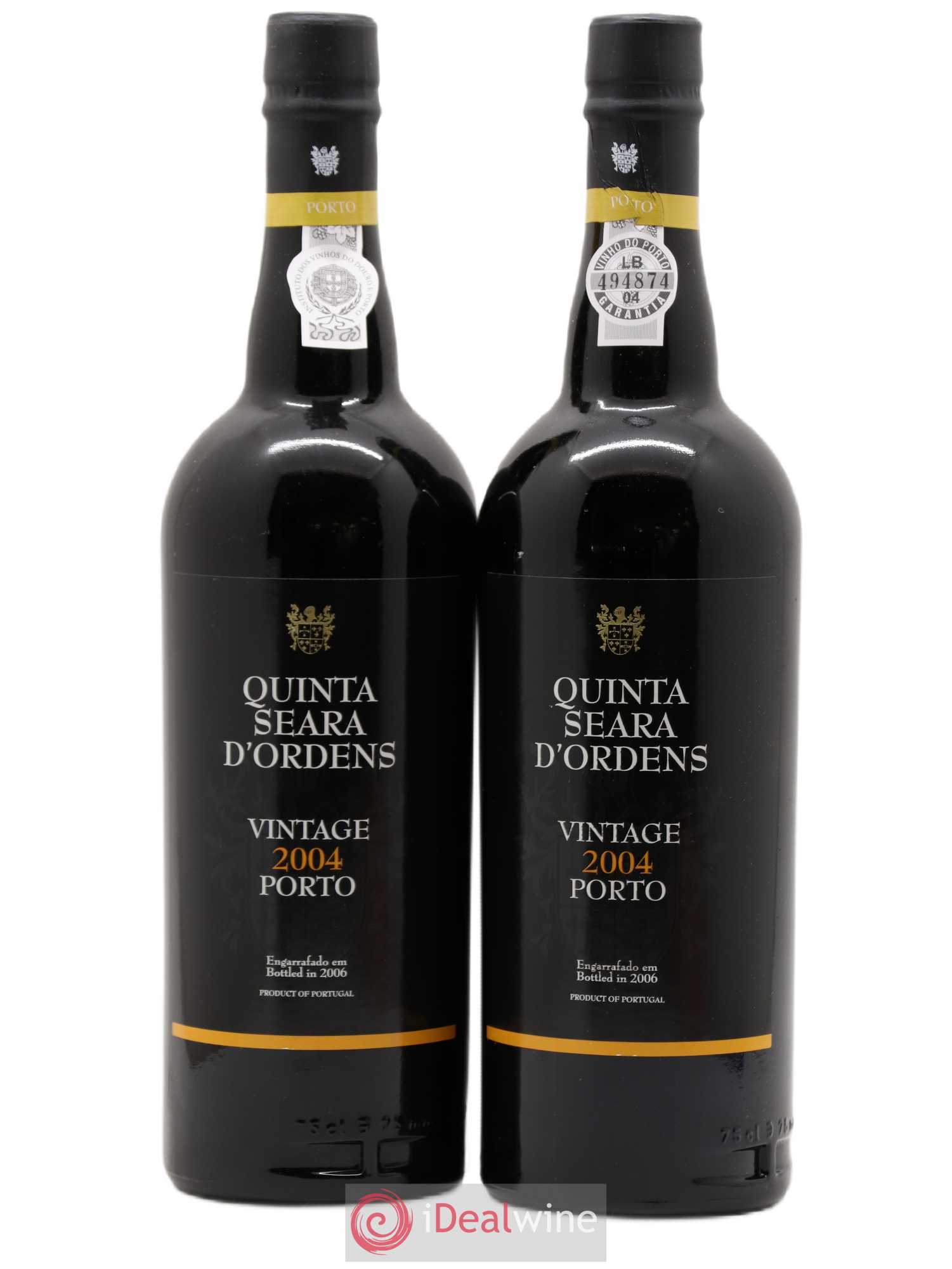Porto Quinta Seara D'Ordens Vintage 2004 - Posten von 2 Flaschen - 0