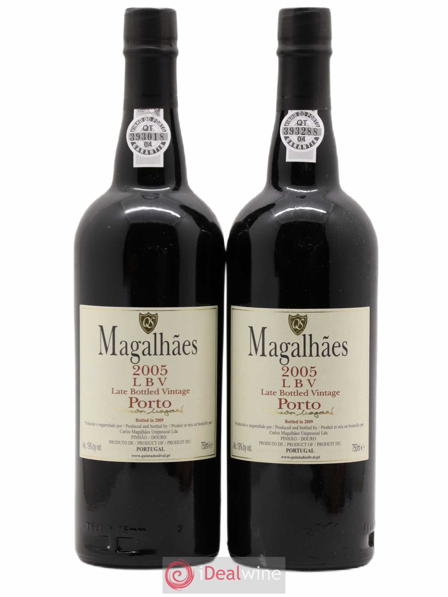 Porto Magalhães LBV 2005 - Lot of 2 bottles - 0