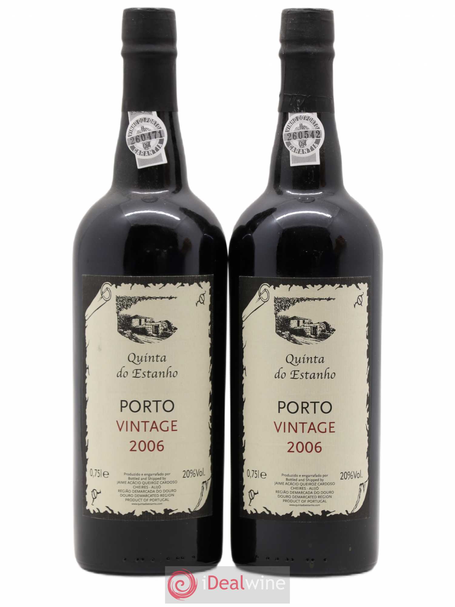 Porto Vintage Quinta Do Estanho 2006 - Lot de 2 bouteilles - 0