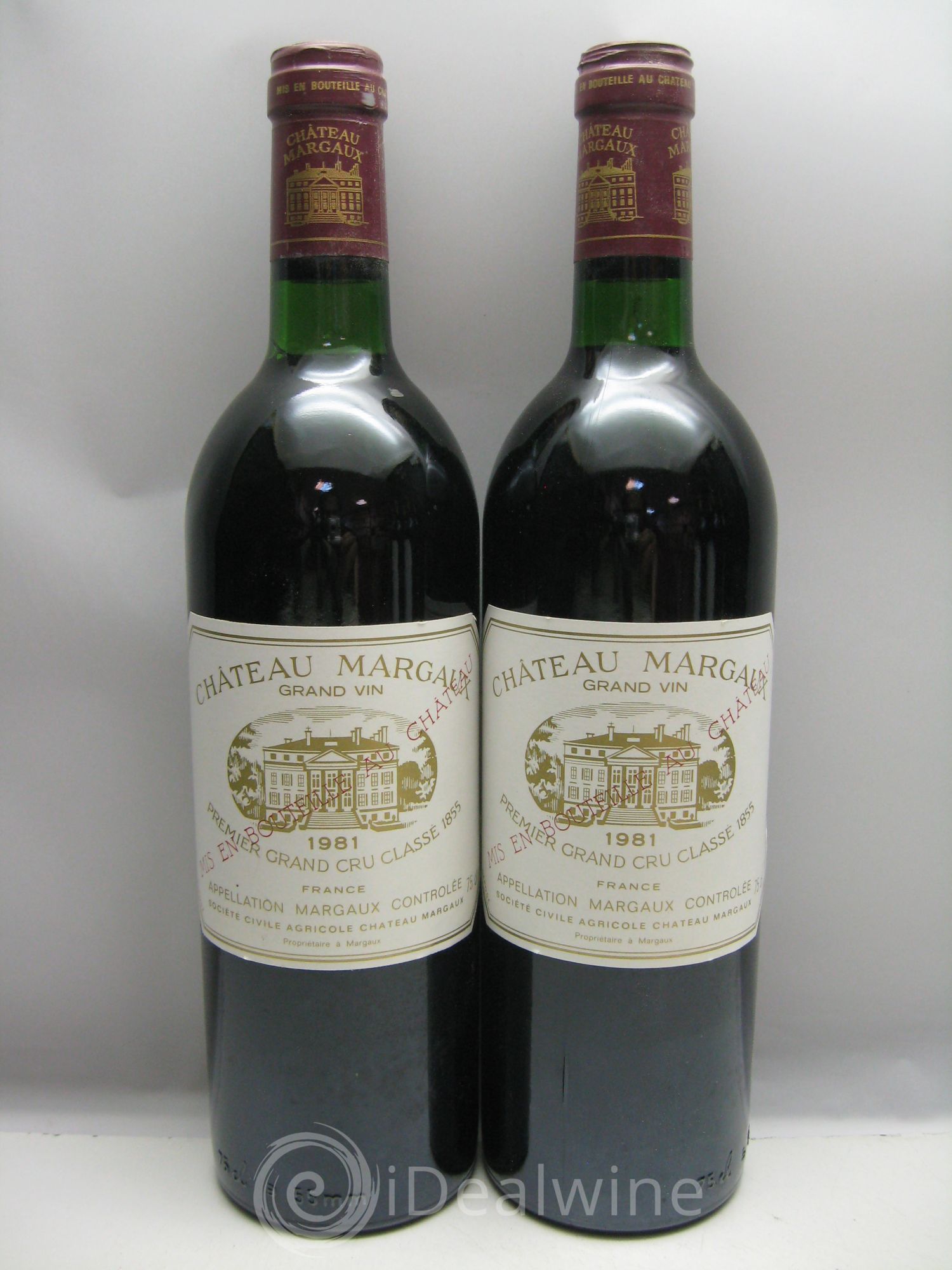 Château Margaux 1er Grand Cru Classé 1981 - Lot de 12 bouteilles - 3