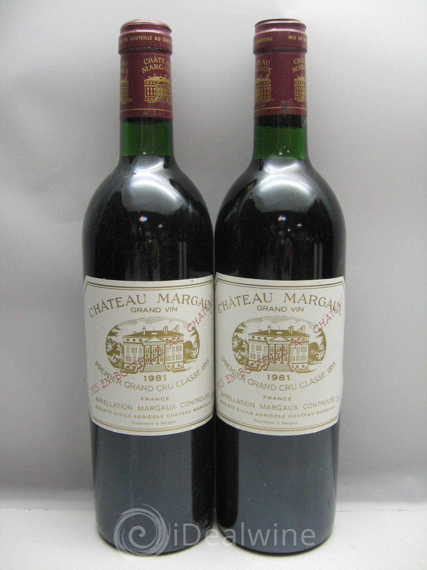 Château Margaux 1er Grand Cru Classé 1981 - Lot de 12 bouteilles - 4