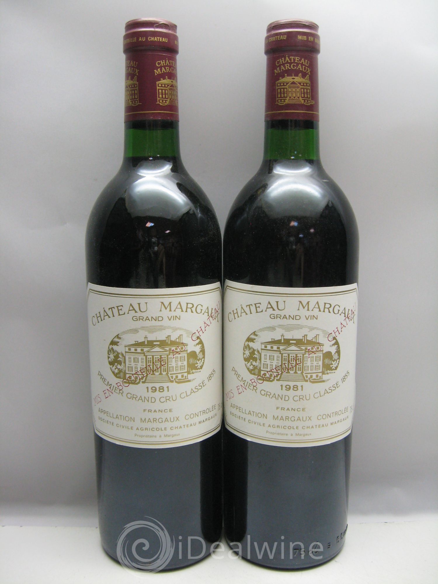Château Margaux 1er Grand Cru Classé 1981 - Lot de 12 bouteilles - 5