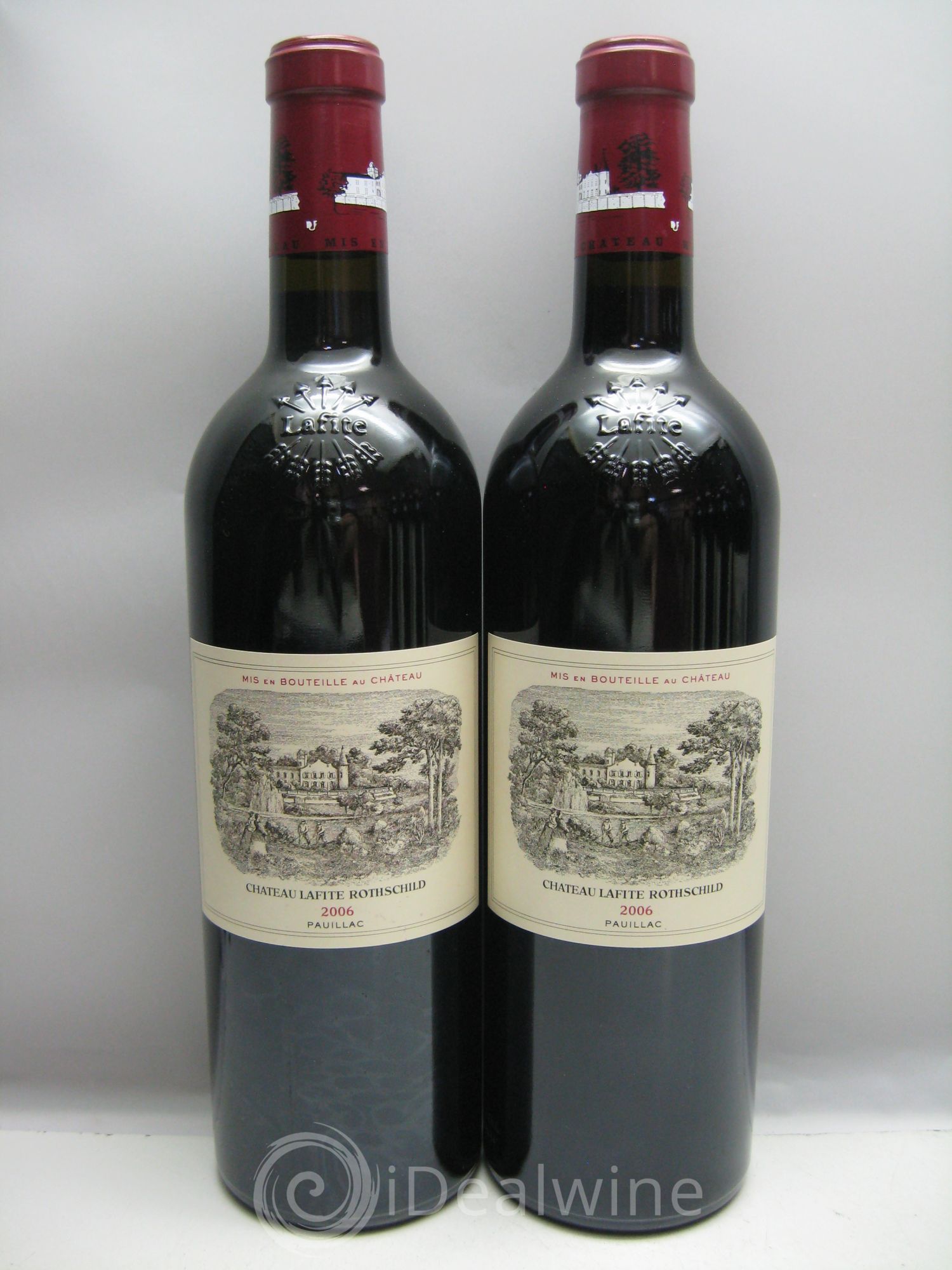 Château Lafite Rothschild 1er Grand Cru Classé 2006 - Lot de 12 bouteilles - 1