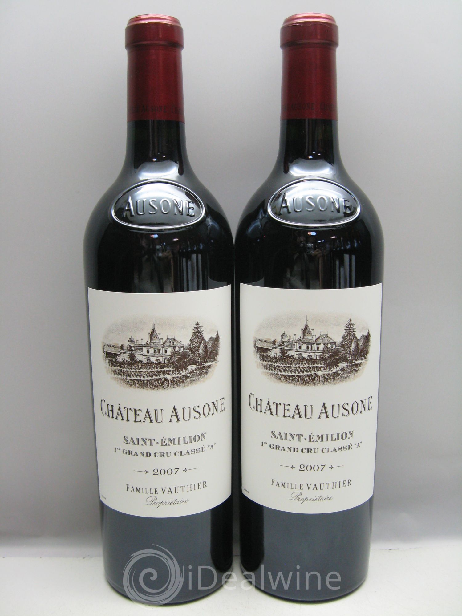 Château Ausone 1er Grand Cru Classé A 2007 - Lot de 12 bouteilles - 0