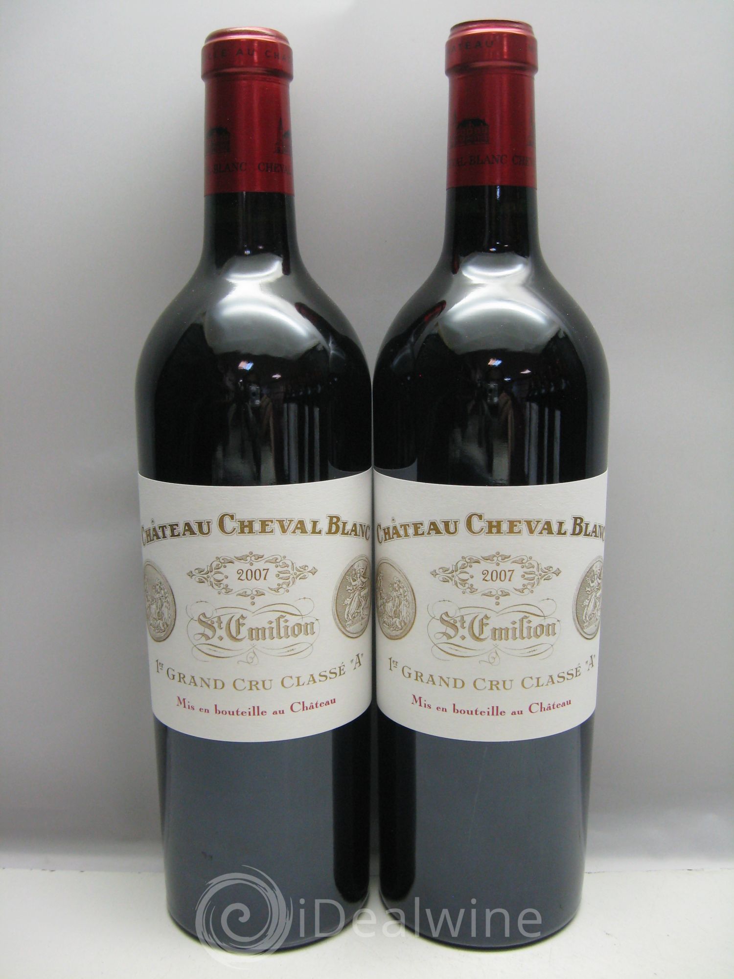 Château Cheval Blanc 1er Grand Cru Classé A 2007 - Lot de 12 bouteilles - 0