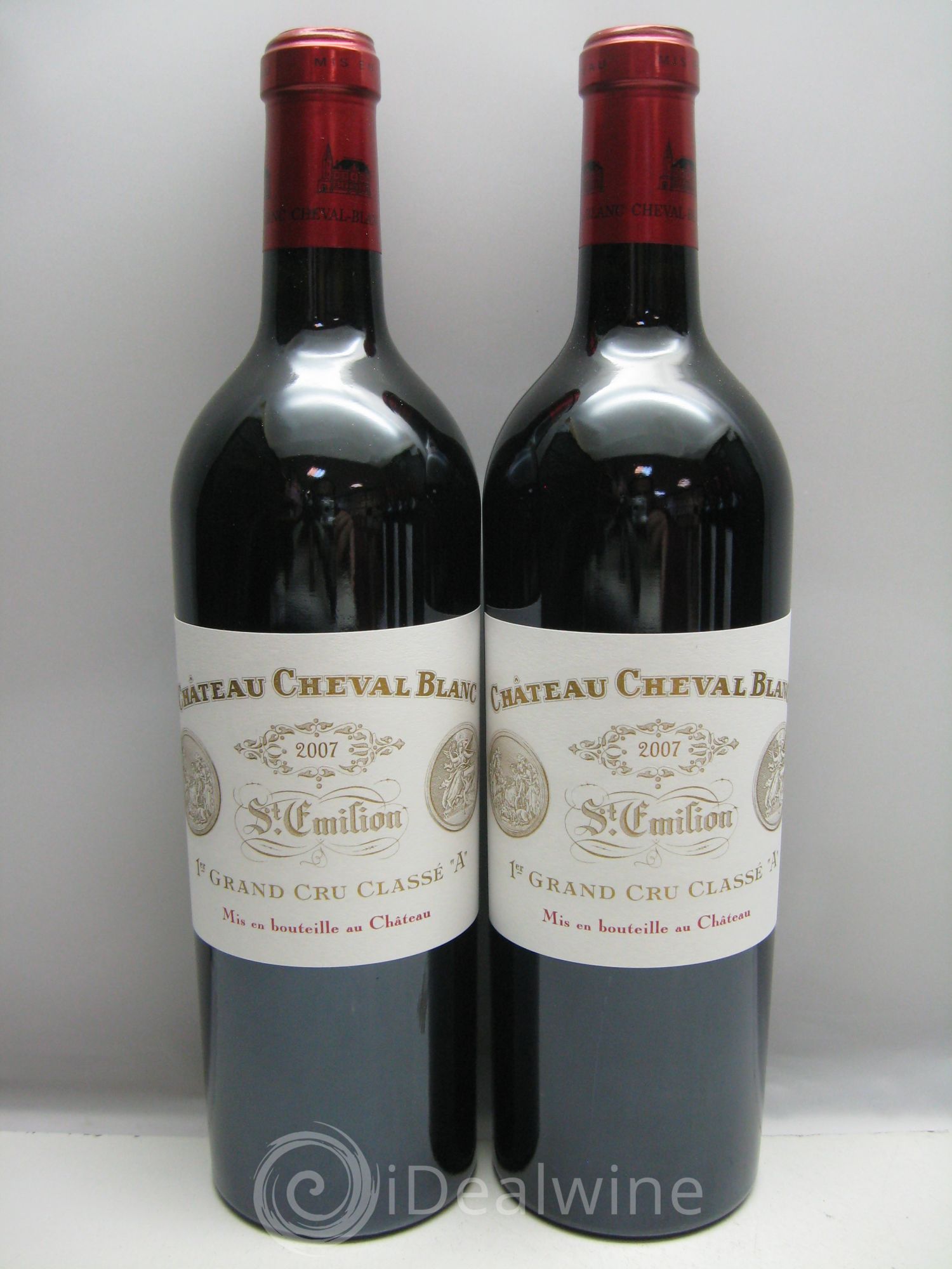 Château Cheval Blanc 1er Grand Cru Classé A 2007 - Lot de 12 bouteilles - 2