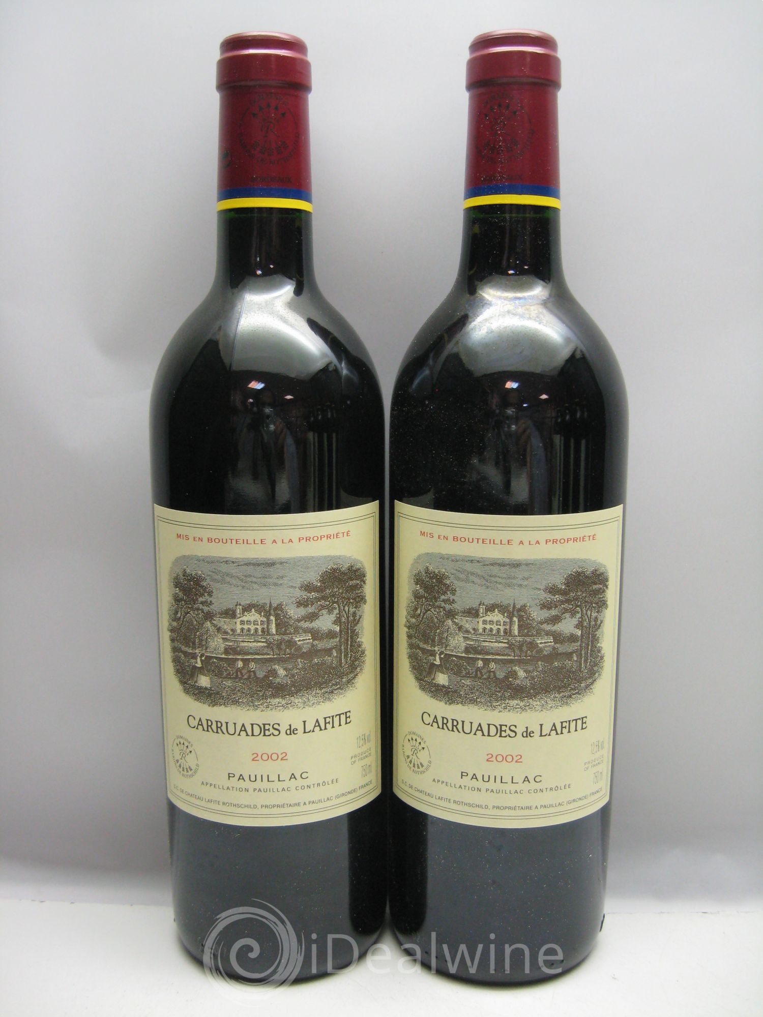 Carruades de Lafite Rothschild Second Vin 2002 - Lot de 12 bouteilles - 2