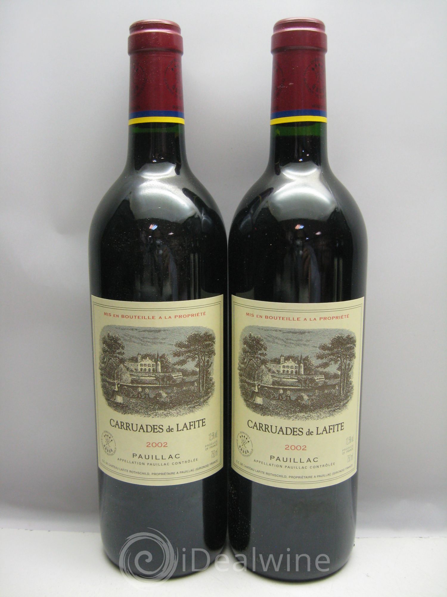 Carruades de Lafite Rothschild Second Vin 2002 - Lot de 12 bouteilles - 4