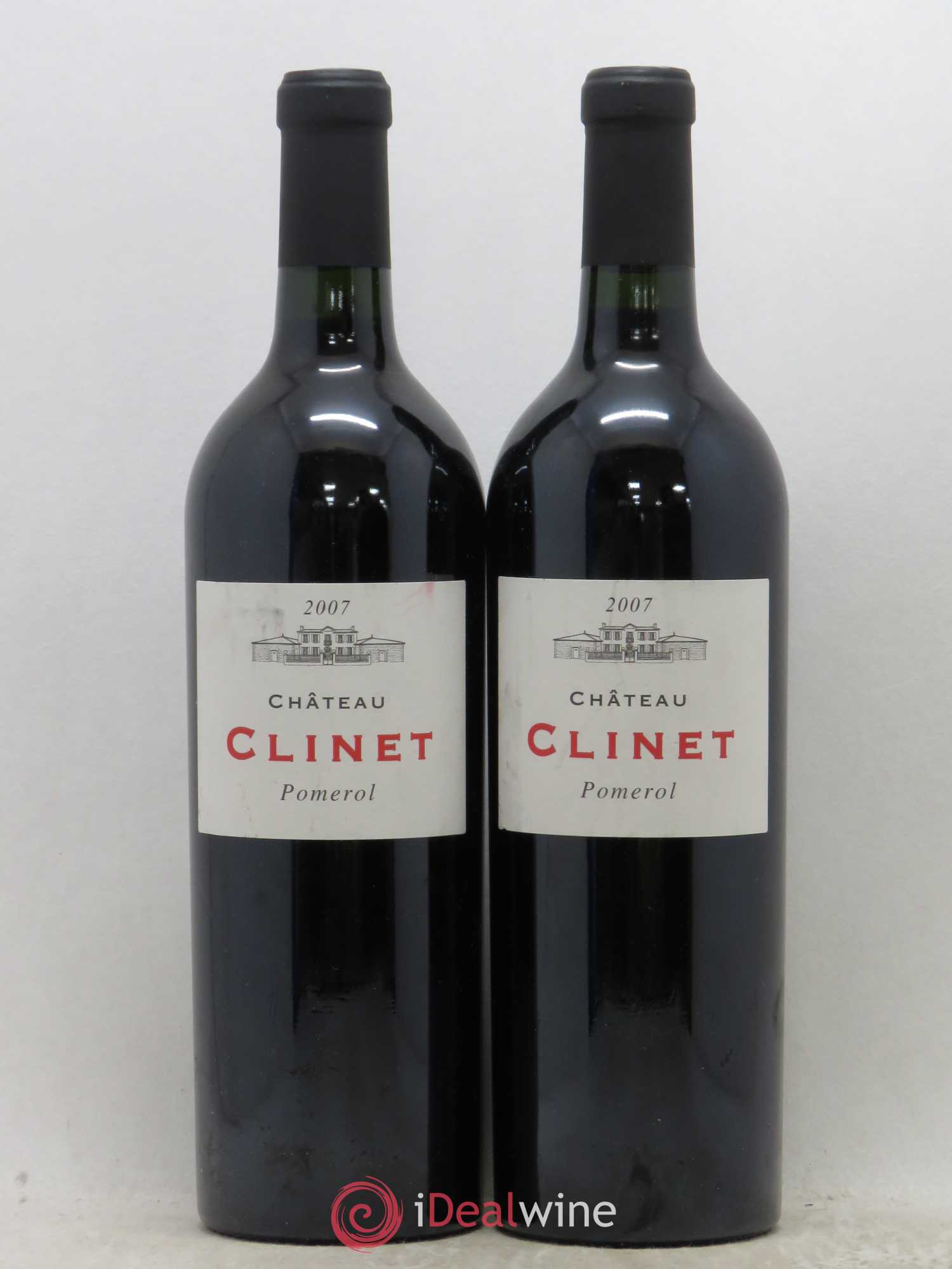 Château Clinet 2007 - Lot de 2 bouteilles - 0