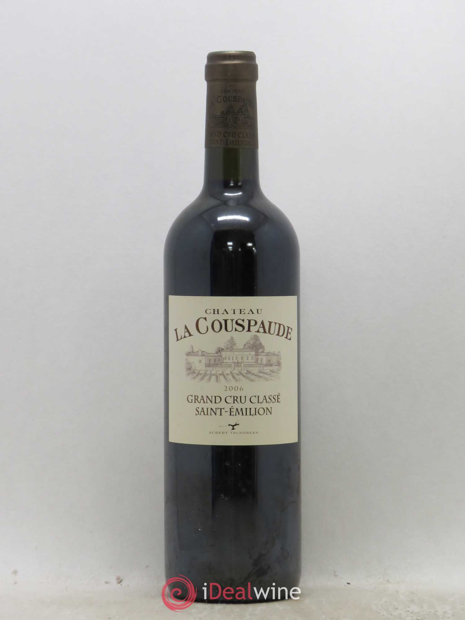 Château la Couspaude Grand Cru Classé 2006 - Lot de 1 bouteille - 0