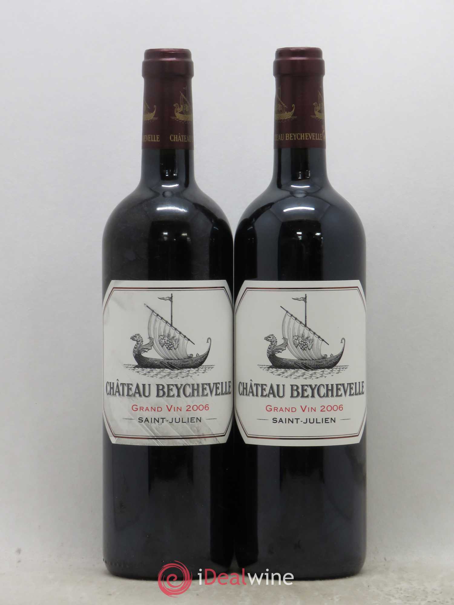 Château Beychevelle 4ème Grand Cru Classé 2006 - Lot de 2 bouteilles - 0