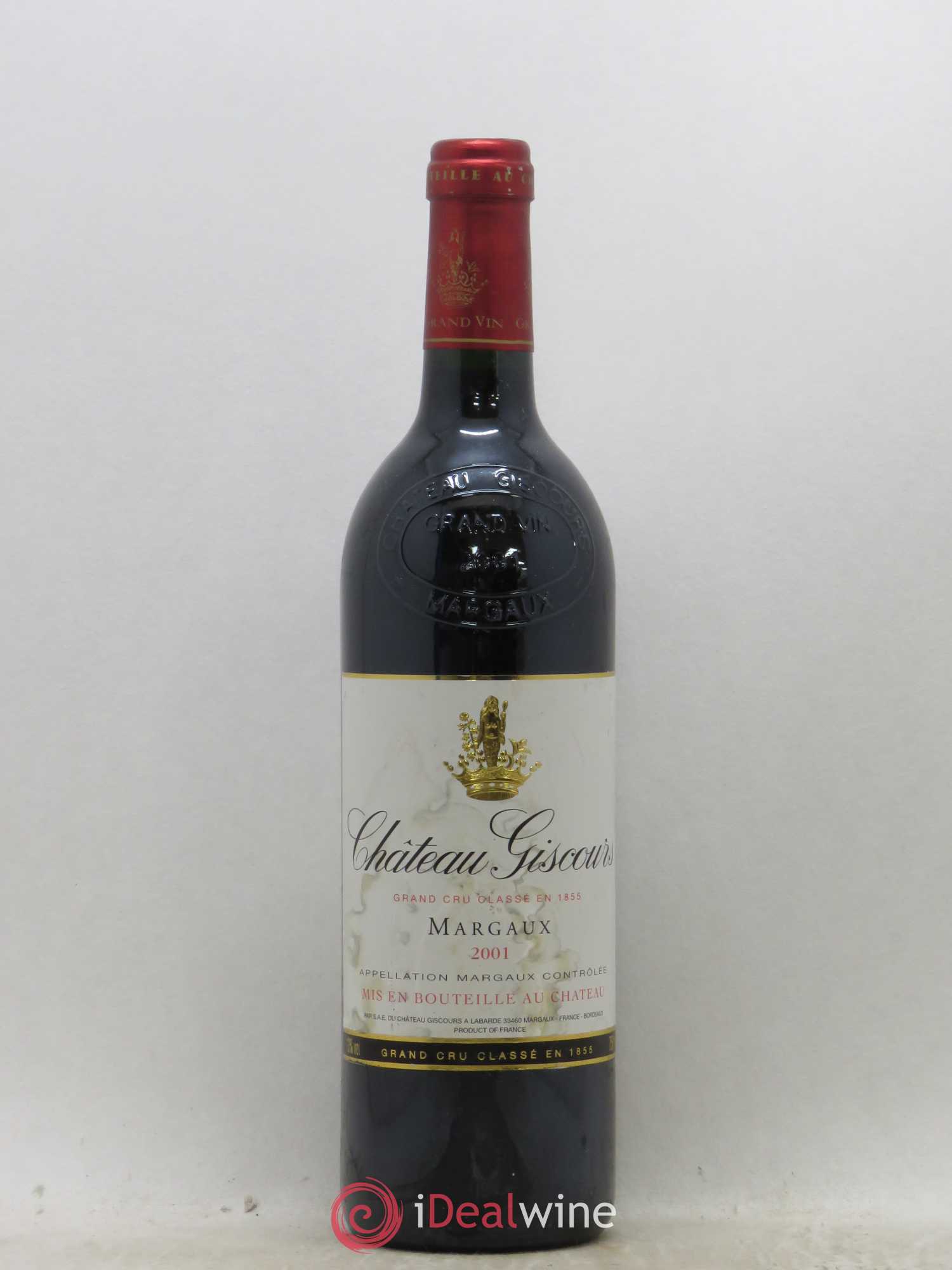 Château Giscours 3ème Grand Cru Classé 2001 - Lot de 1 bouteille - 0