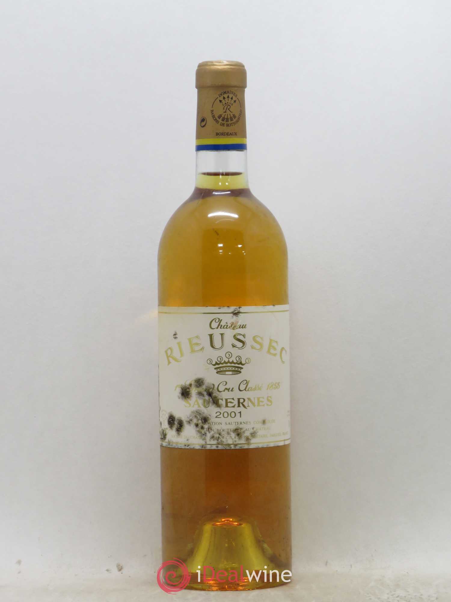 Château Rieussec 1er Grand Cru Classé 2001 - Posten von 1 Flasche - 0