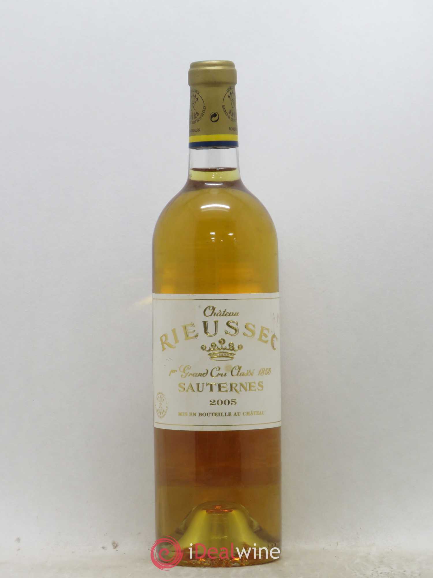 Château Rieussec 1er Grand Cru Classé 2005 - Posten von 1 Flasche - 0