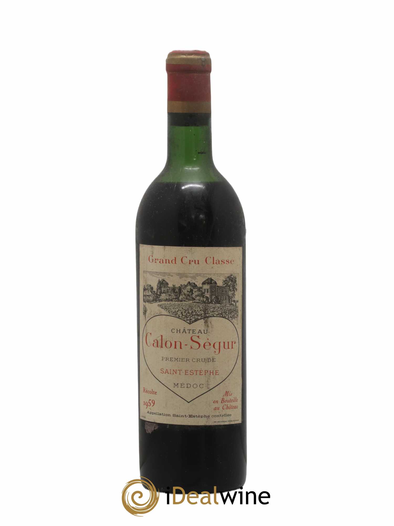 Château Calon Ségur 3ème Grand Cru Classé 1959 - Lot de 1 bouteille - 0