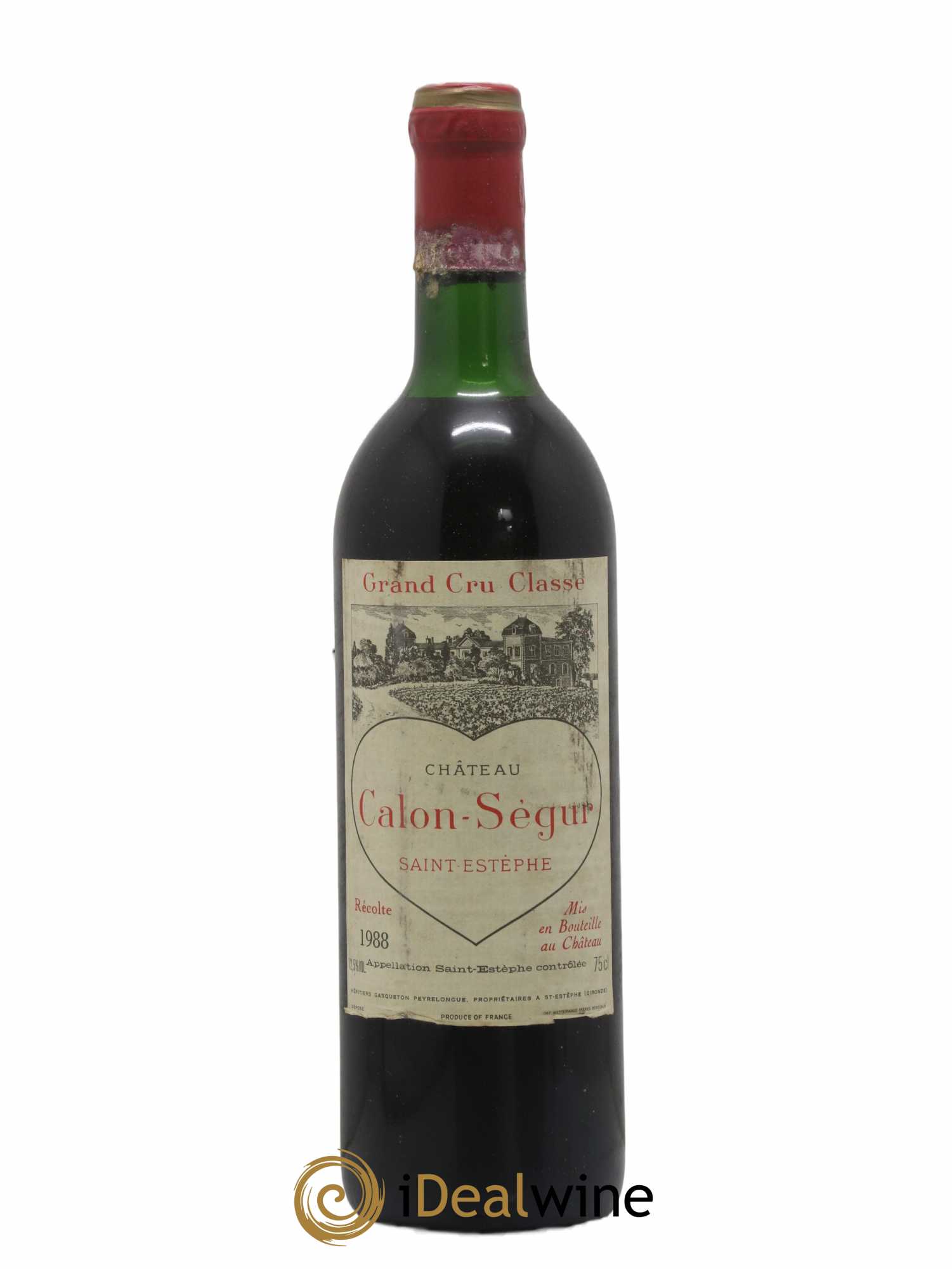 Château Calon Ségur 3ème Grand Cru Classé 1988 - Lot de 1 bouteille - 0