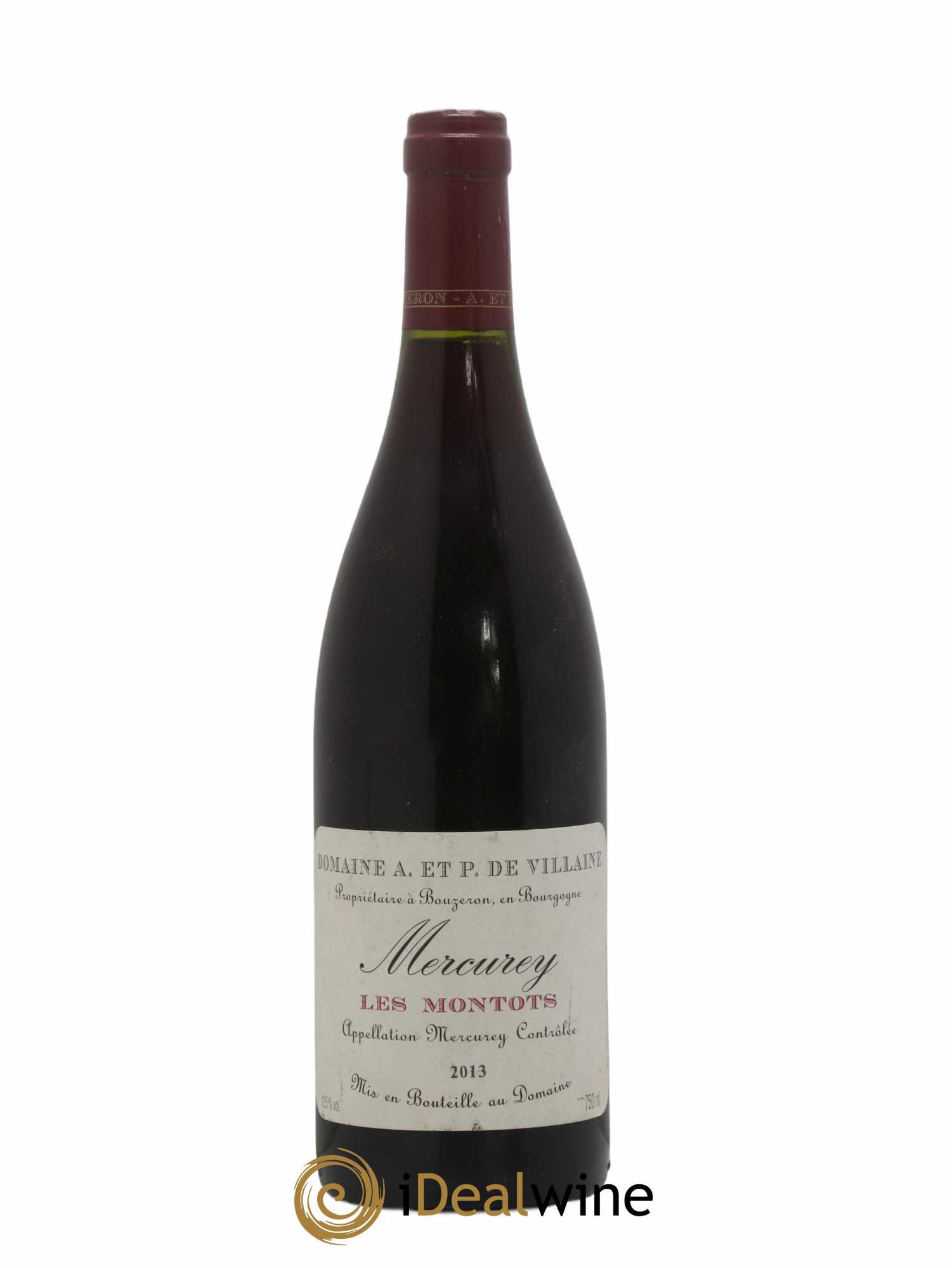 Mercurey Les Montots Domaine de Villaine 2013 - Lot de 1 bouteille - 0