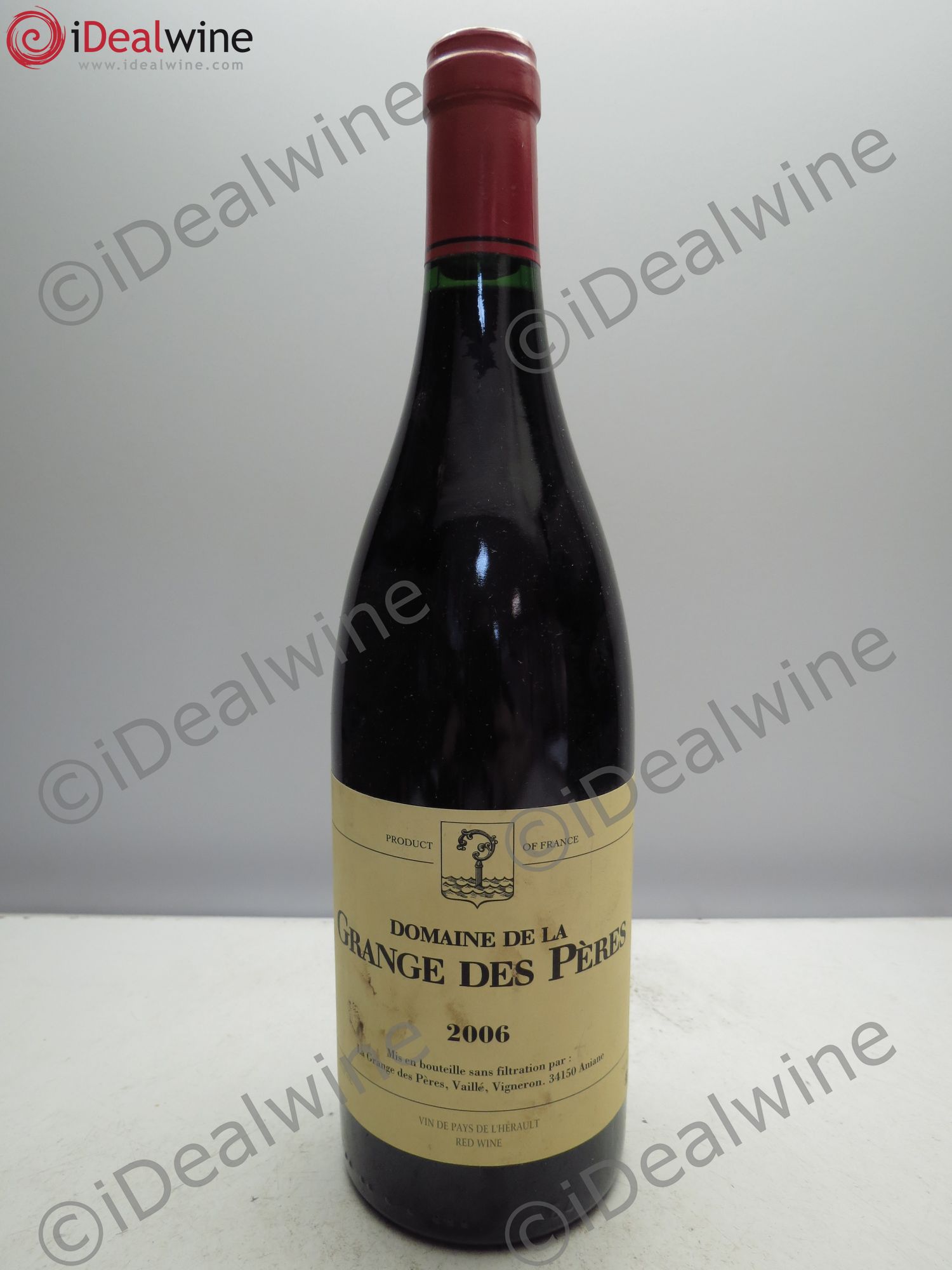 Pays d'Hérault Grange des Pères Laurent Vaillé 2006 - Lot de 1 bouteille - 0