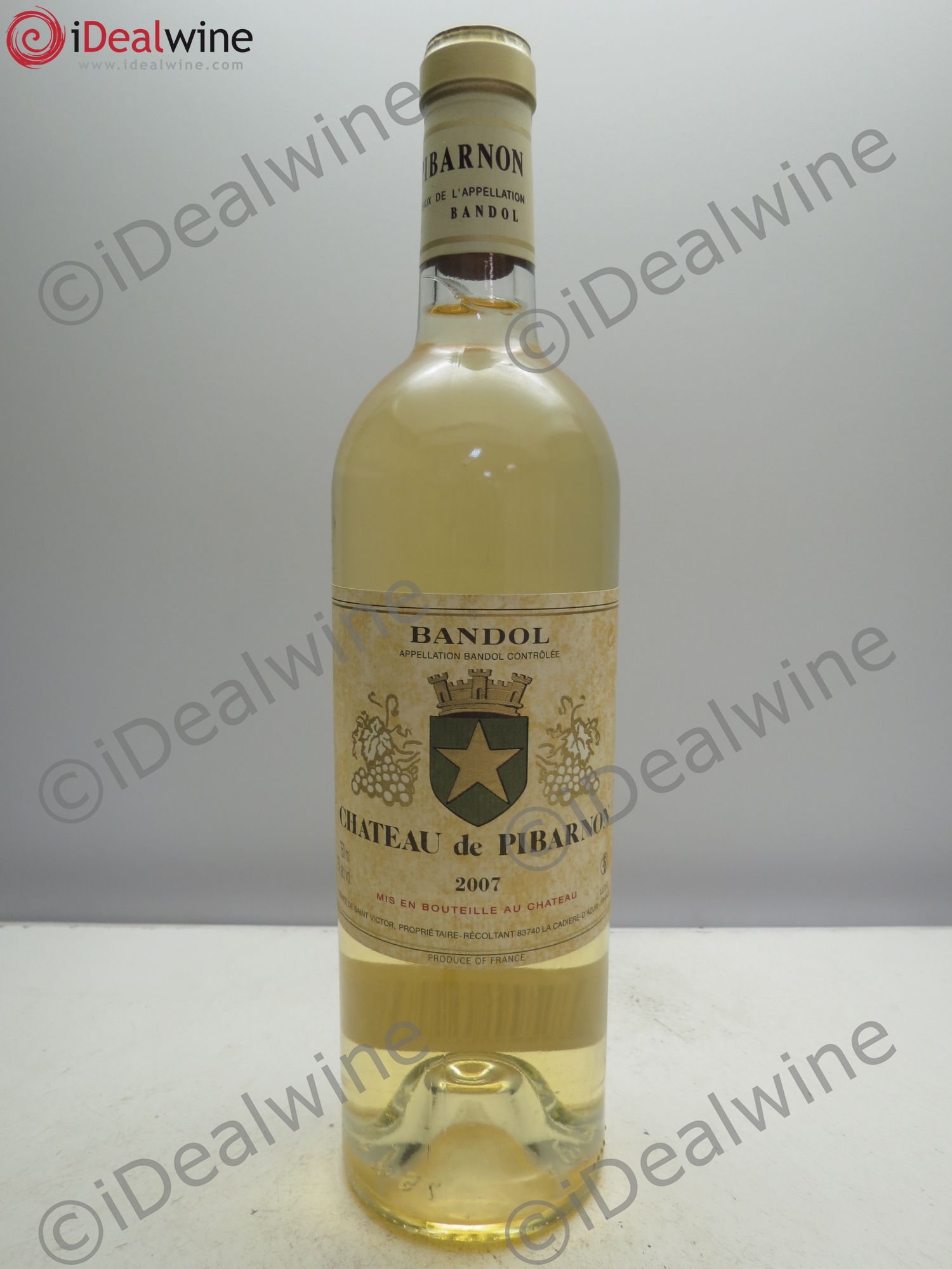 Bandol Château de Pibarnon Comte de Saint-Victor 2007 - Lot de 1 bouteille - 0