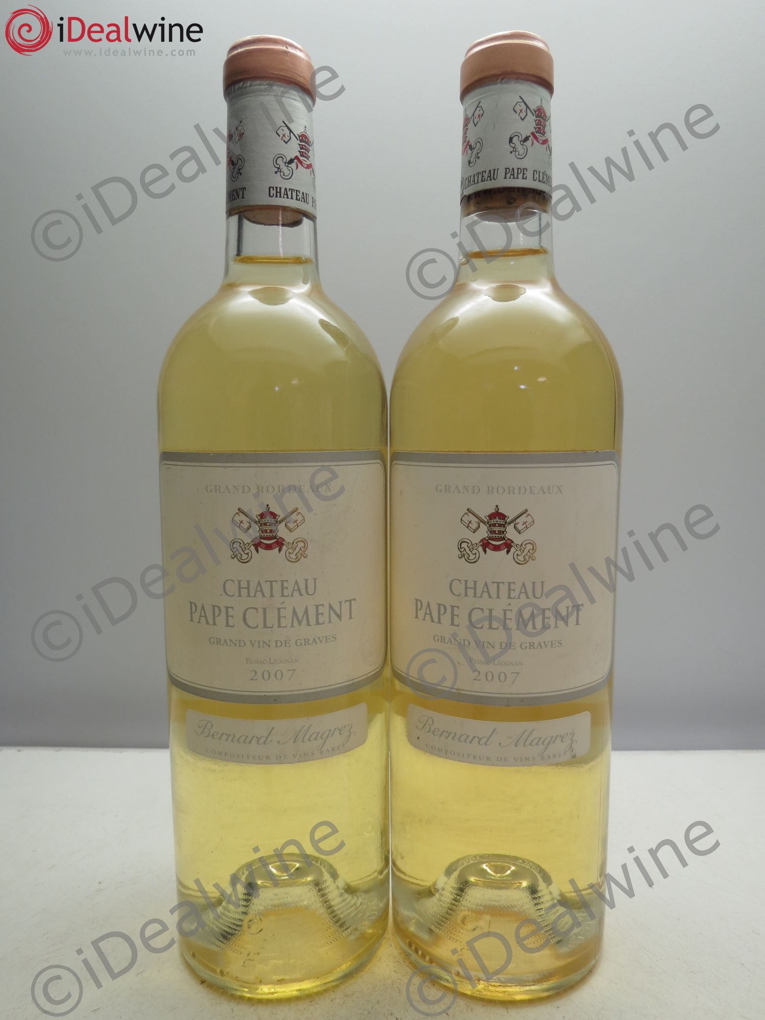 Château Pape Clément 2007 - Lot de 2 bouteilles - 0