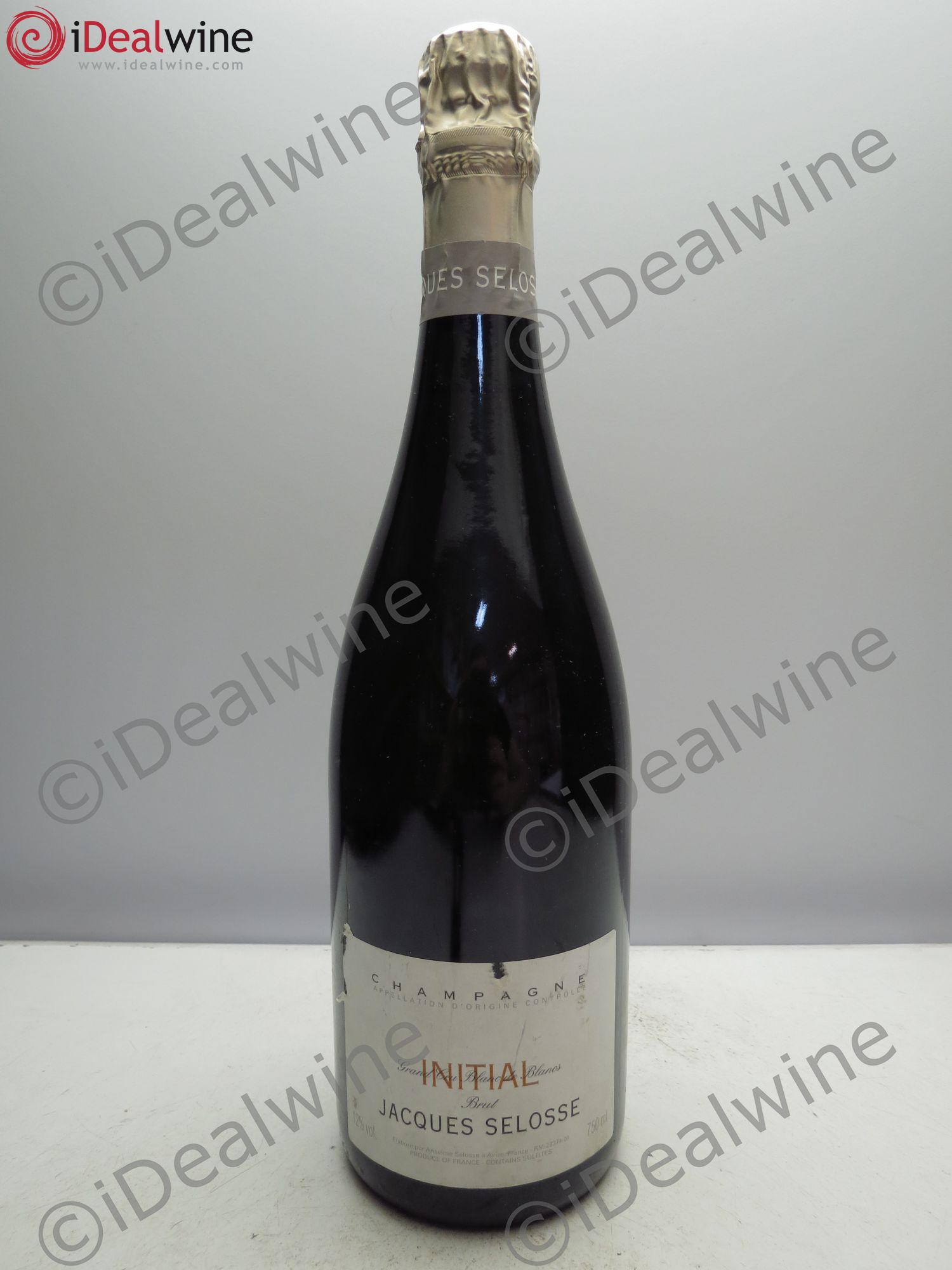 Initial Brut Jacques Selosse (Dégorgée en 2009) - Posten von 1 Flasche - 0