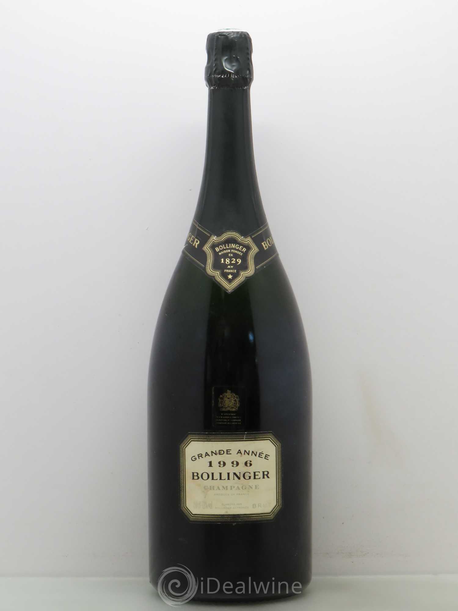 La Grande Année Brut Bollinger 1996 - Lot de 1 magnum - 0