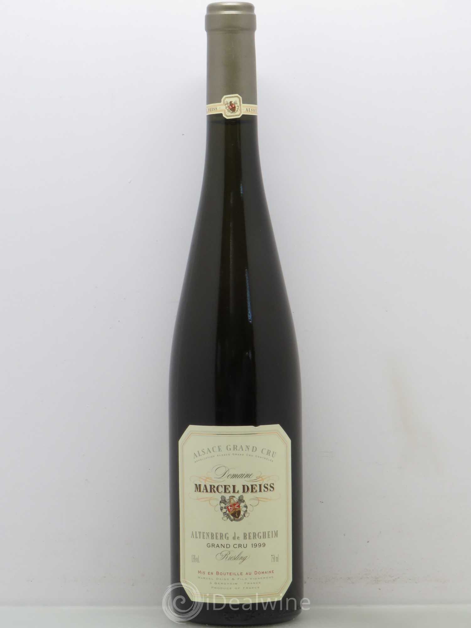 Alsace Grand Cru Altenberg de Bergheim Marcel Deiss (Domaine) 1999 - Lot de 1 bouteille - 0
