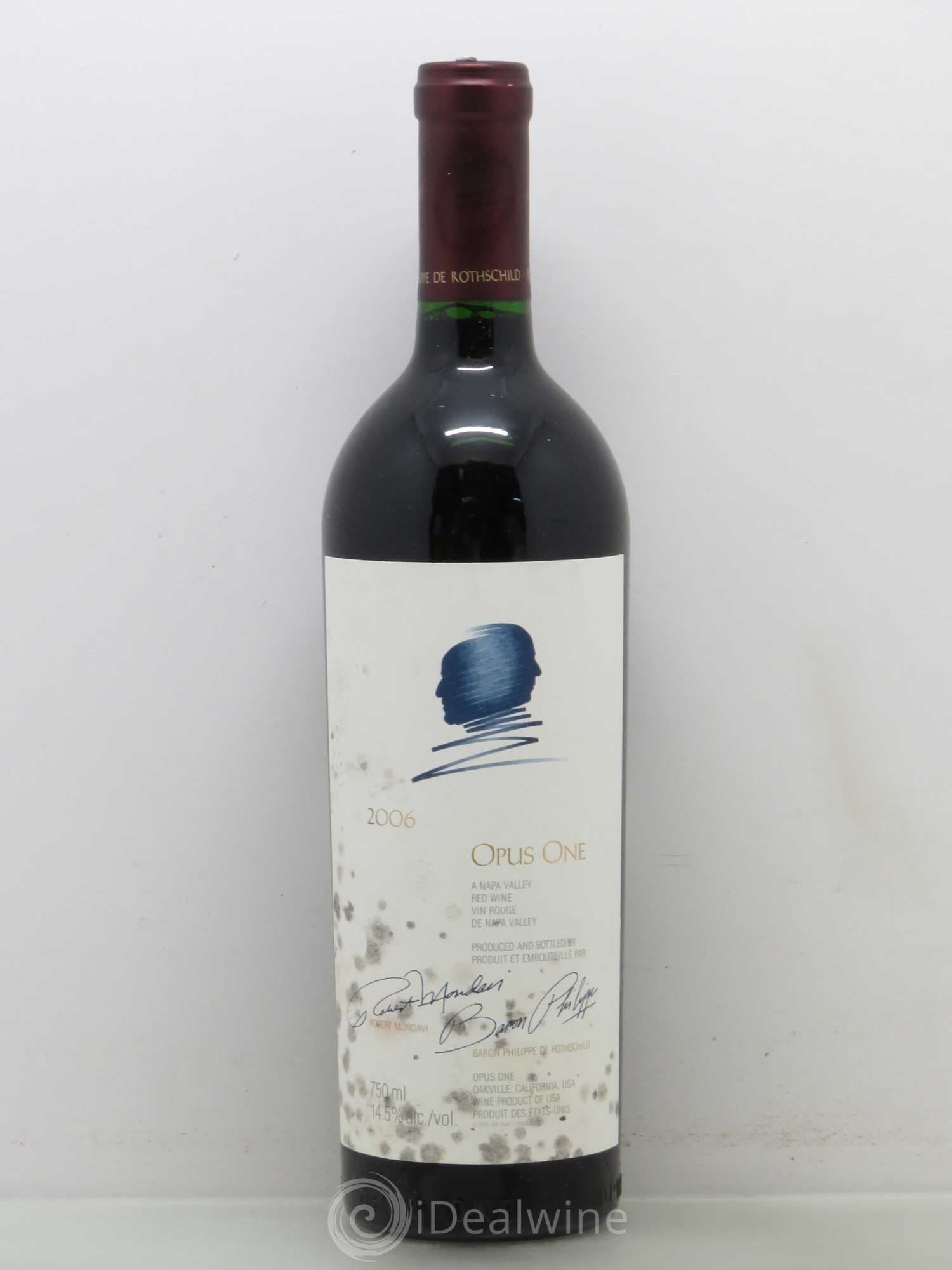 Napa Valley Opus One Robert Mondavi 2006 - Lot de 1 bouteille - 0