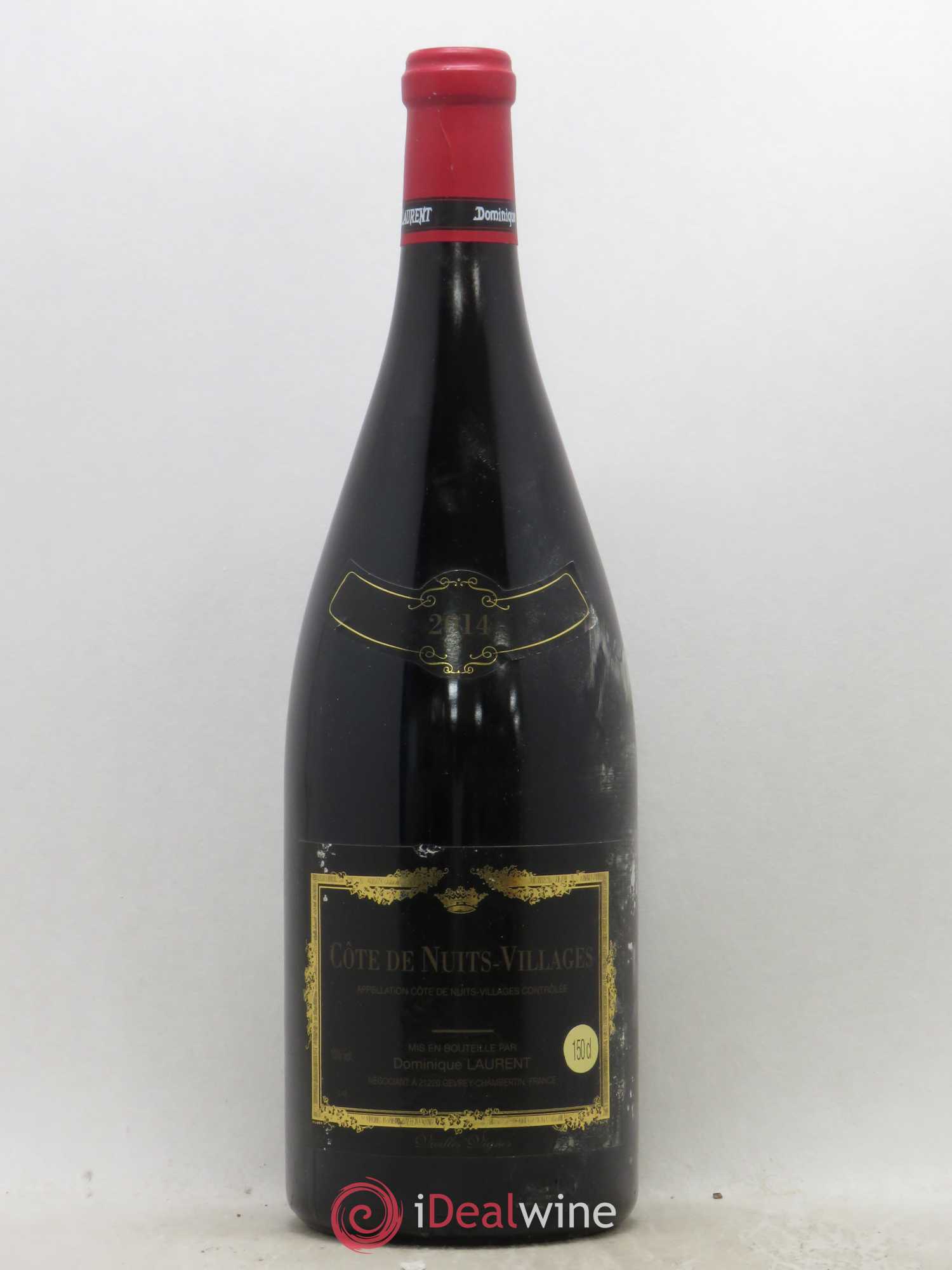 Côte de Nuits-Villages Vieilles vignes Dominique Laurent 2014 - Lot de 1 magnum - 0