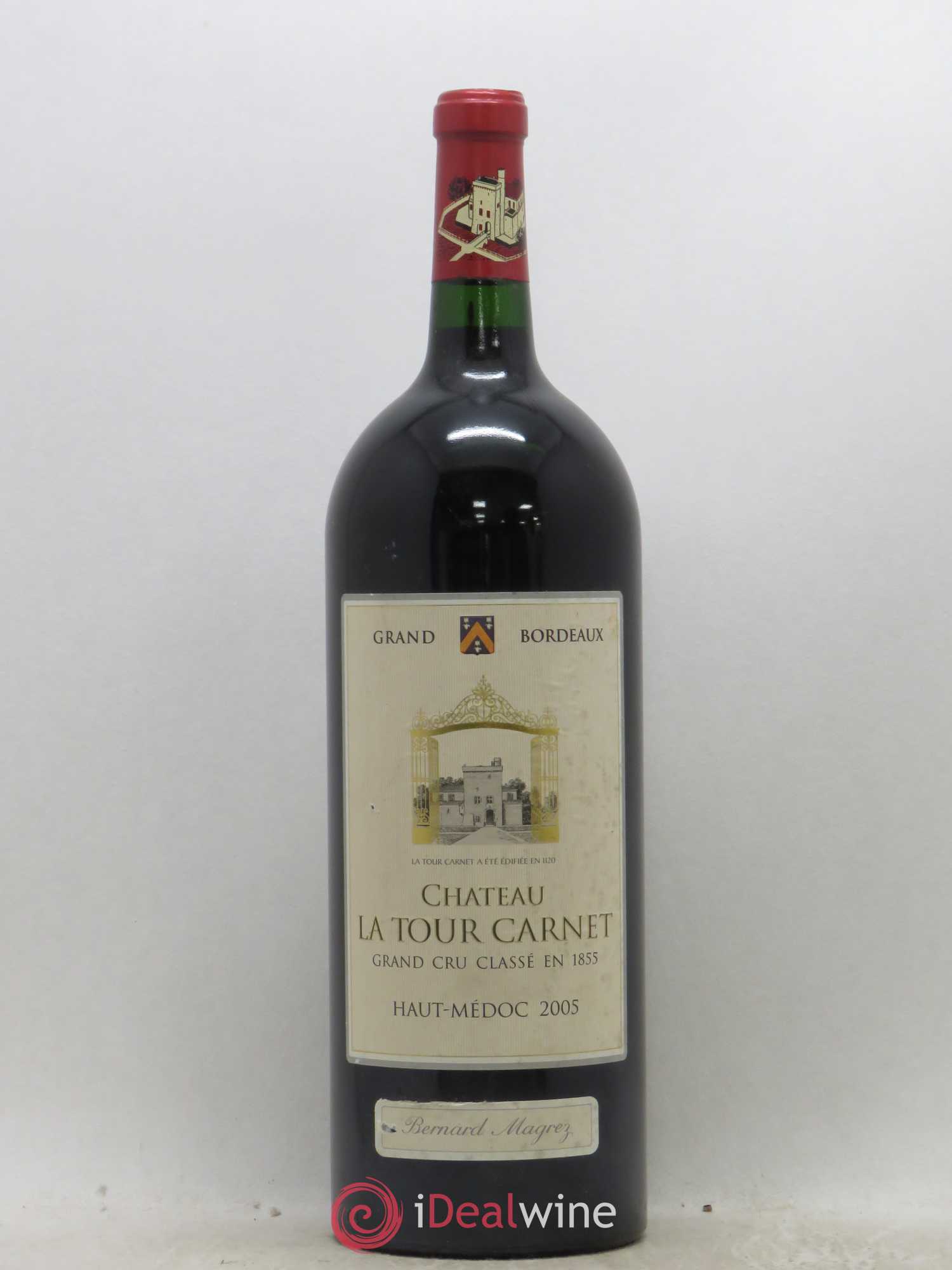 Château la Tour Carnet 4ème Grand Cru Classé 2005 - Lot de 1 magnum - 0