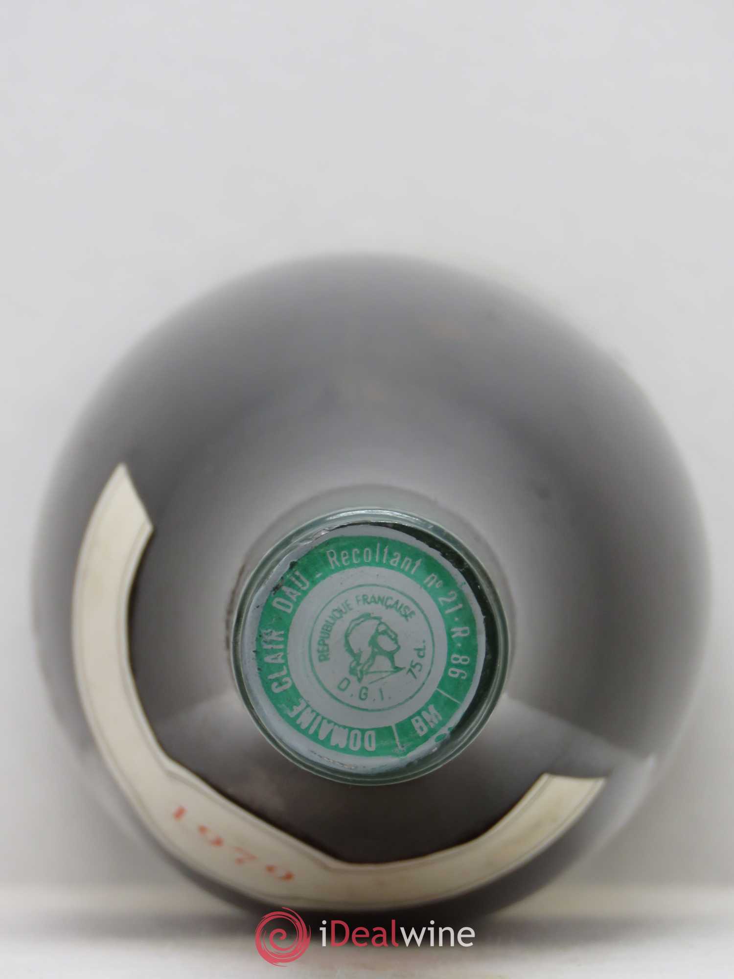 Gevrey-Chambertin 1er Cru Clos Saint Jacques Clair Daü 1979 - Lot of 1 bottle - 1