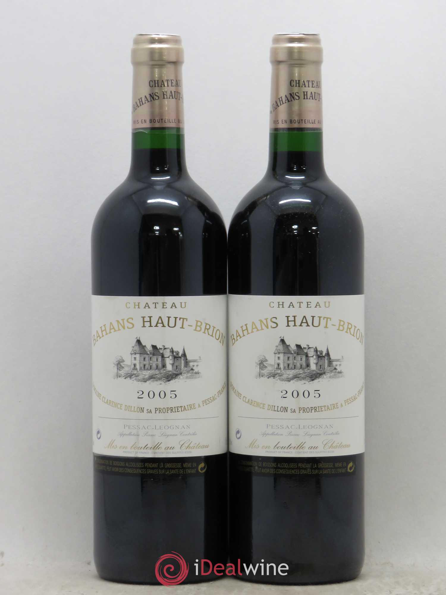 Clarence (Bahans) de Haut-Brion Second Vin 2005 - Lot de 2 bouteilles - 0
