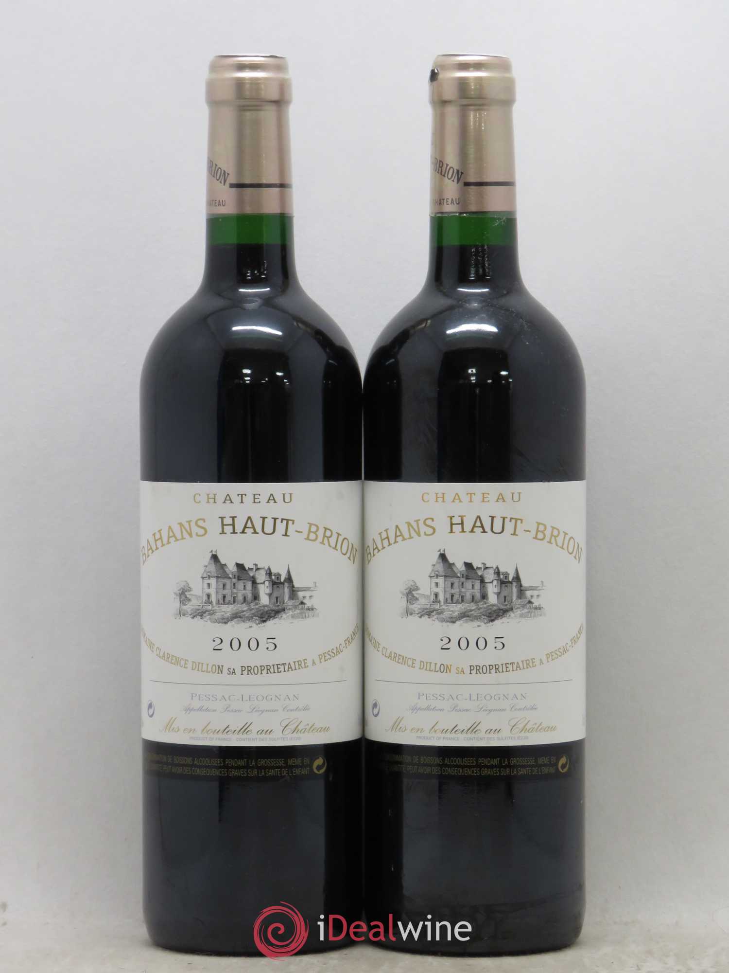 Clarence (Bahans) de Haut-Brion Second Vin 2005 - Lot de 2 bouteilles - 0
